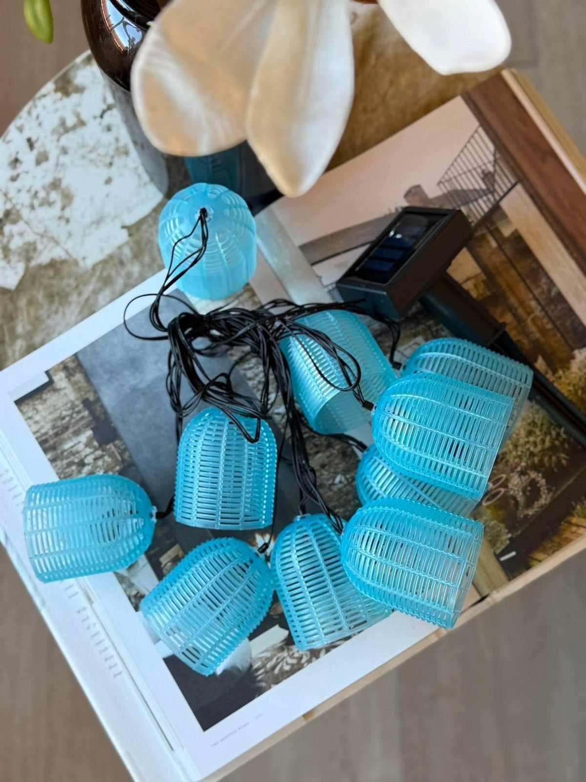 Lichtslinger op zonne-energie - Blue