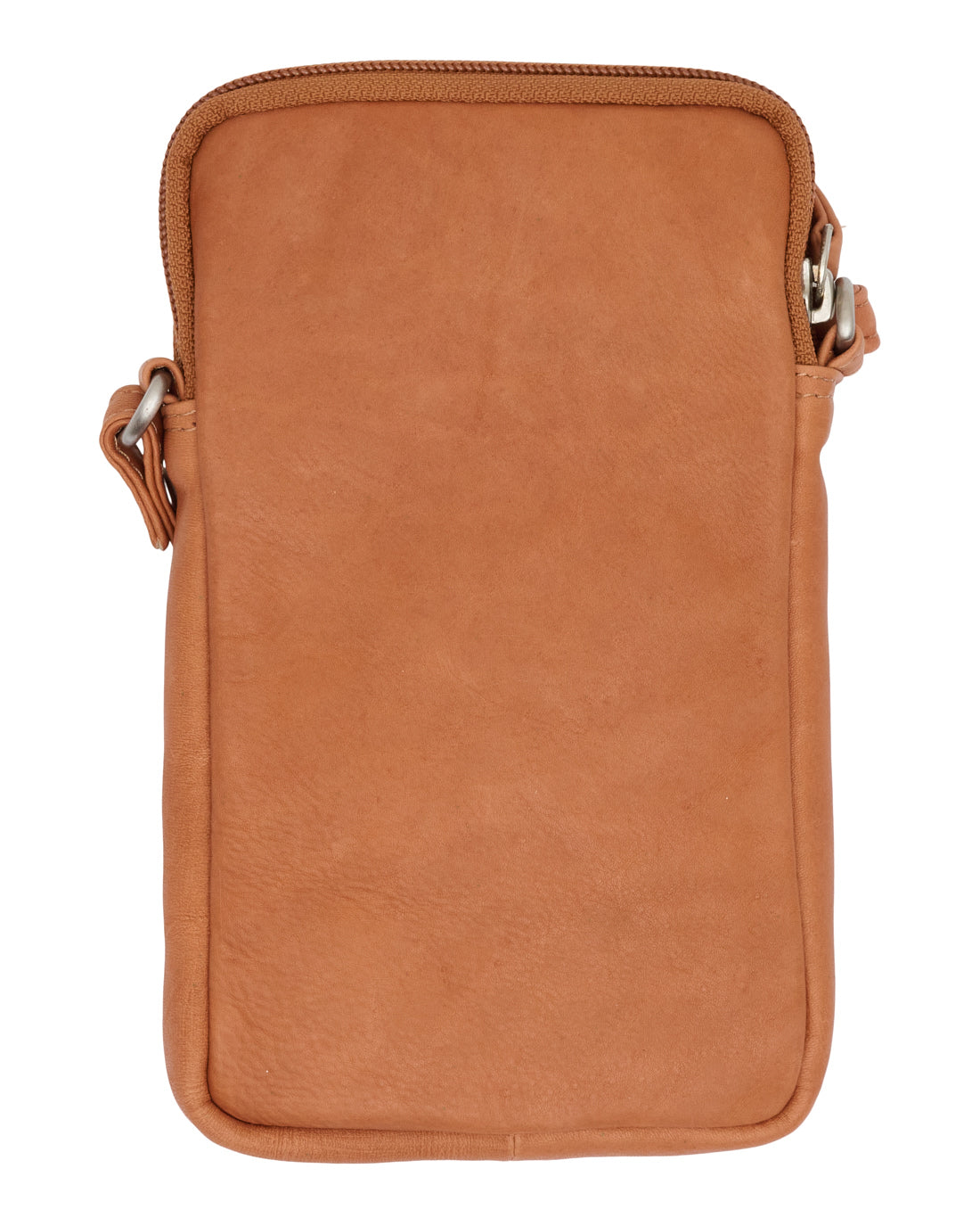 Mobieltasje Misse - Cognac / silver