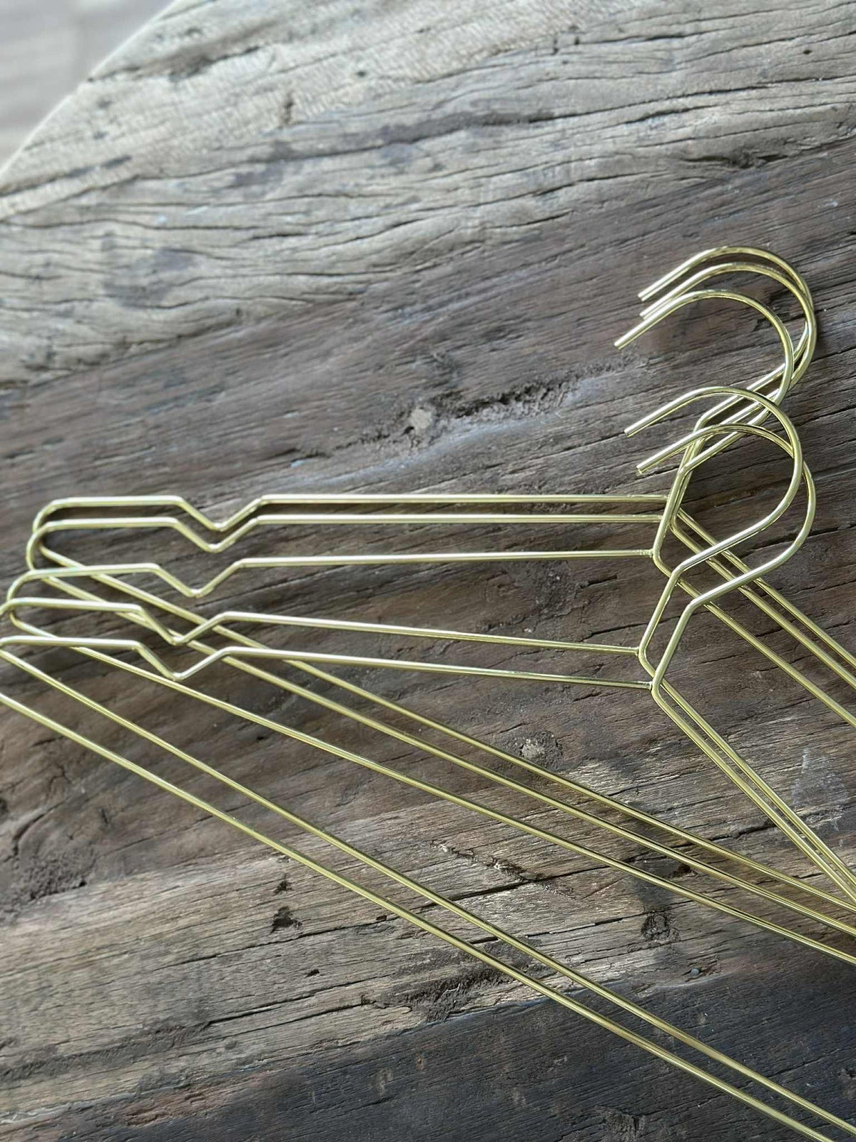 Kledinghangers - Set van 5 stuks / Golden