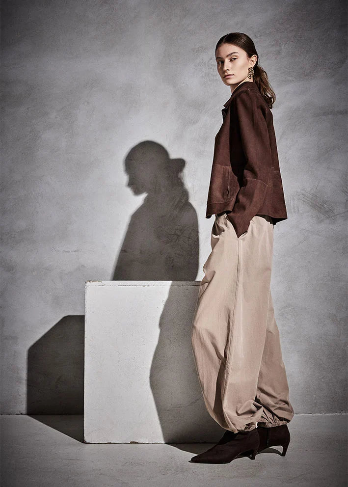 Broek Lagos - Taupe