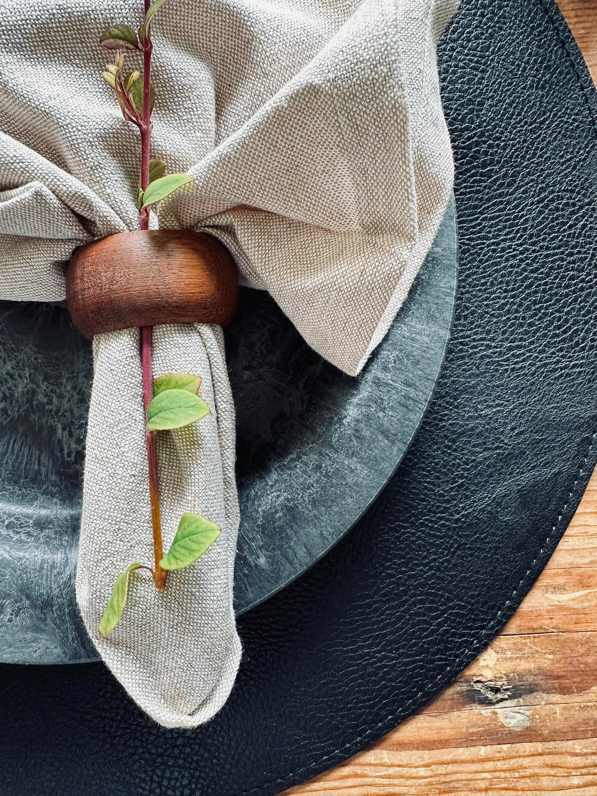Placemat Rond – Omkeerbaar