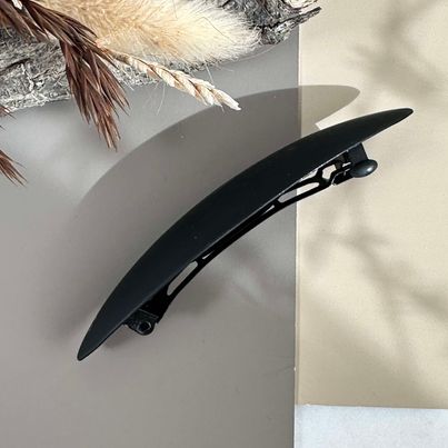 Haarclip Mat Black