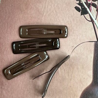 Haarspeldjes Brown - 4 stuks
