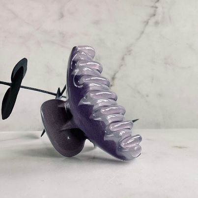 Haarclip Ivy - Purple