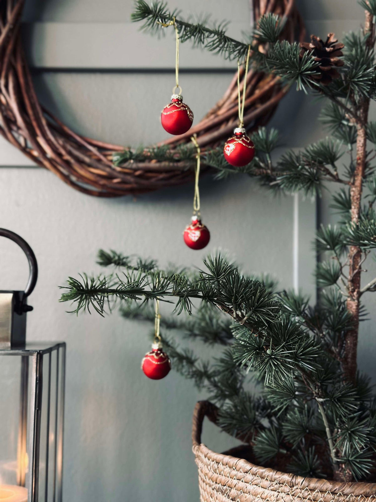 Kerstballen - Set van 4 stuks