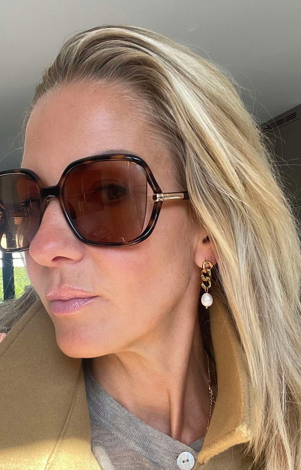 Oorbellen Elsa 18k verguld