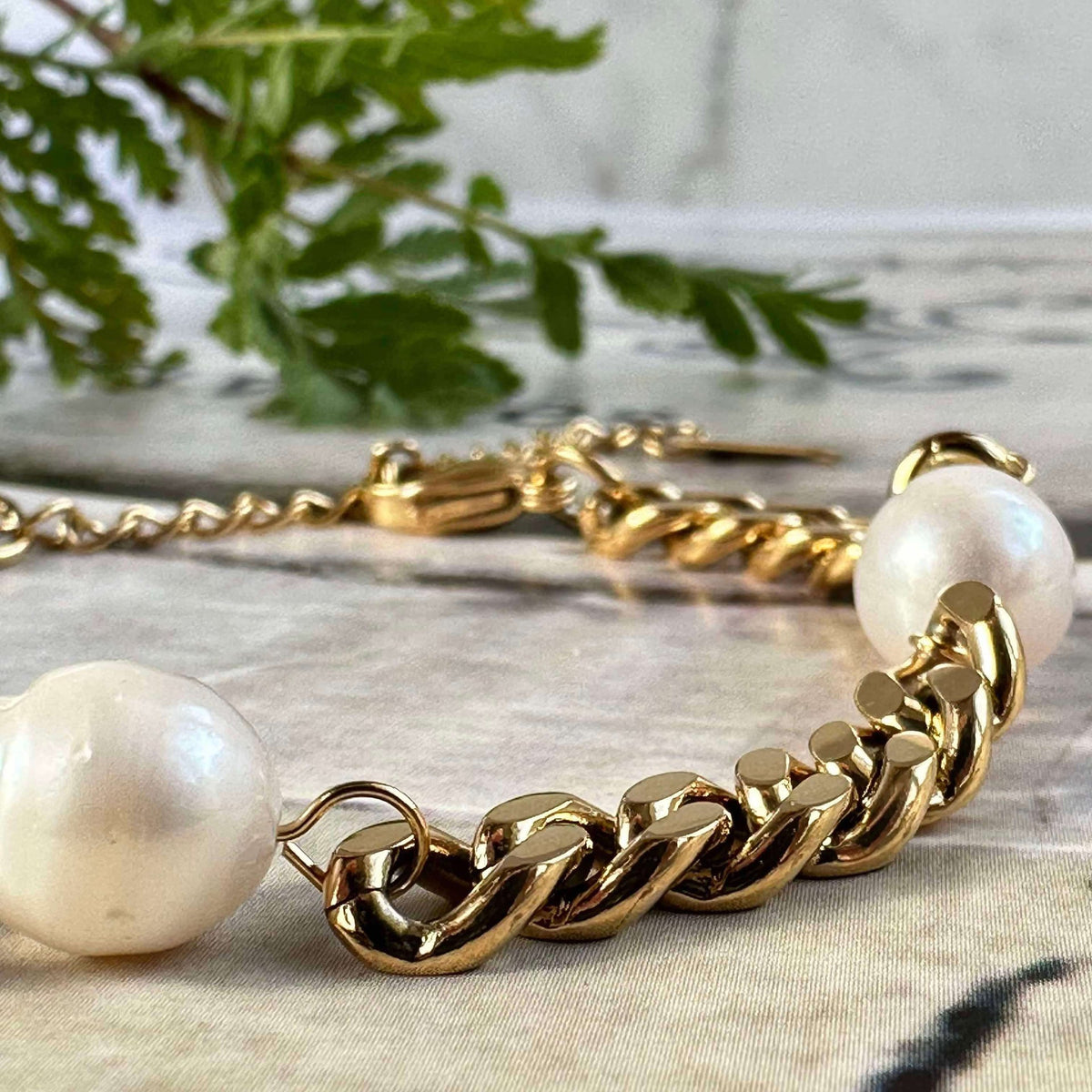 Armband Mary verguld - Waterbestendig
