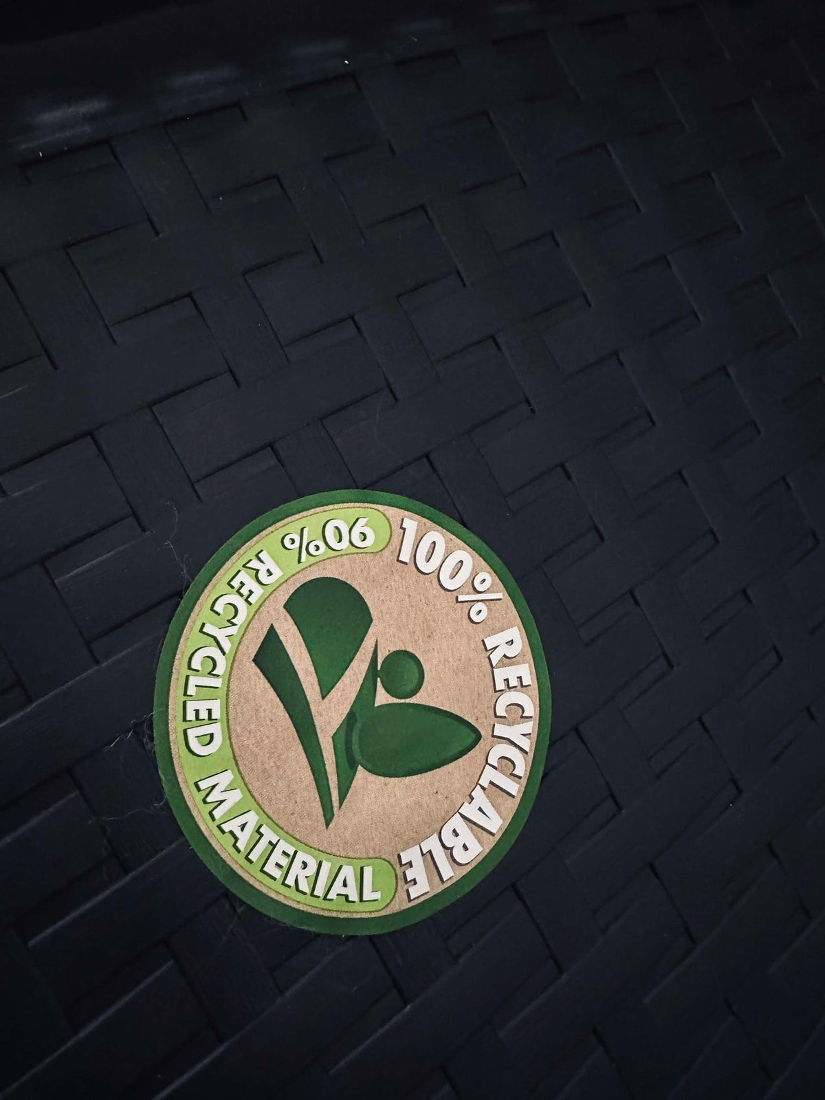 Winkelmand met handgrepen - gerecycled