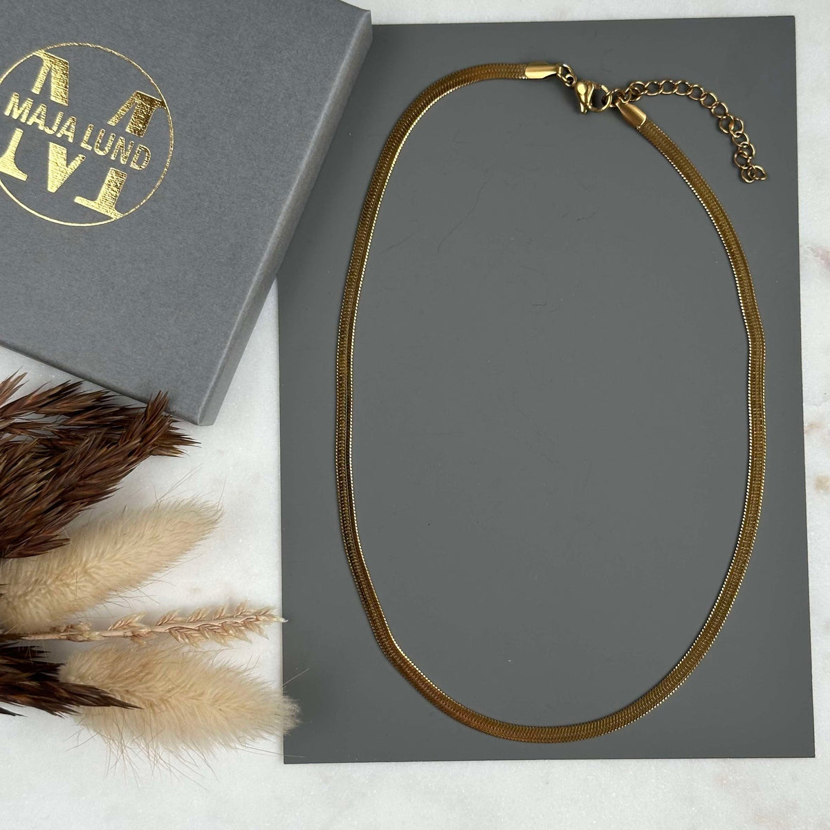 Ketting Lulu - 18k verguld