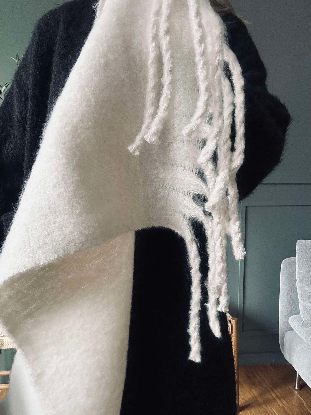 Sjaal White