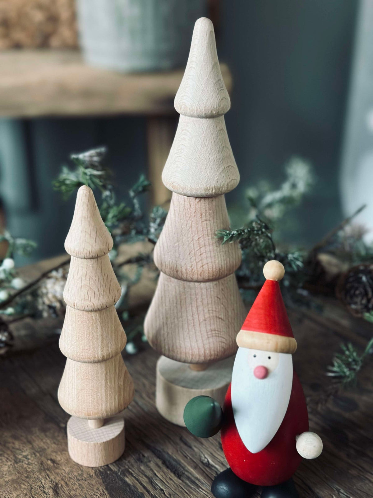 Kerstdorpboom Natuur - Small
