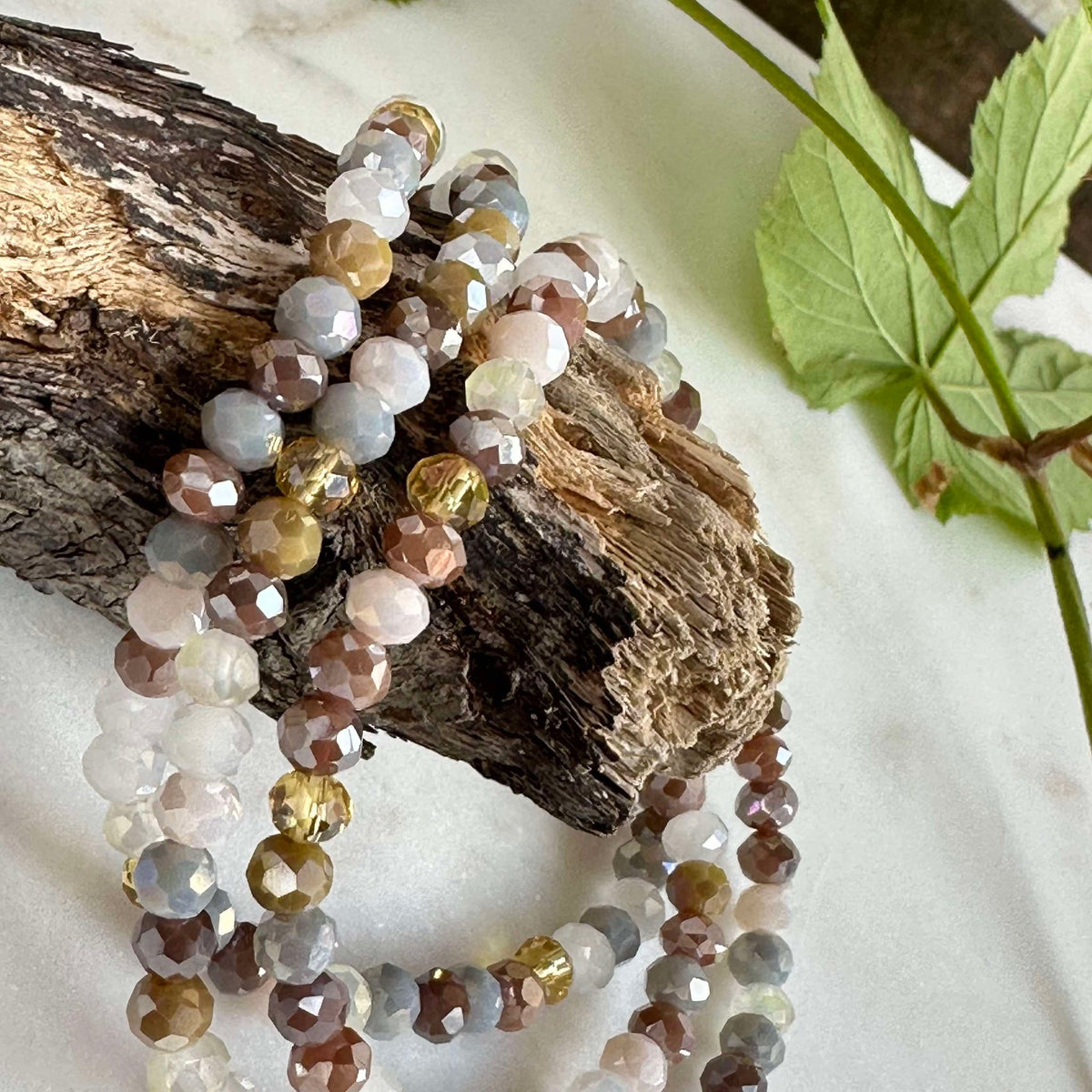 Armband ANNA Nature - Set van 3 stuks