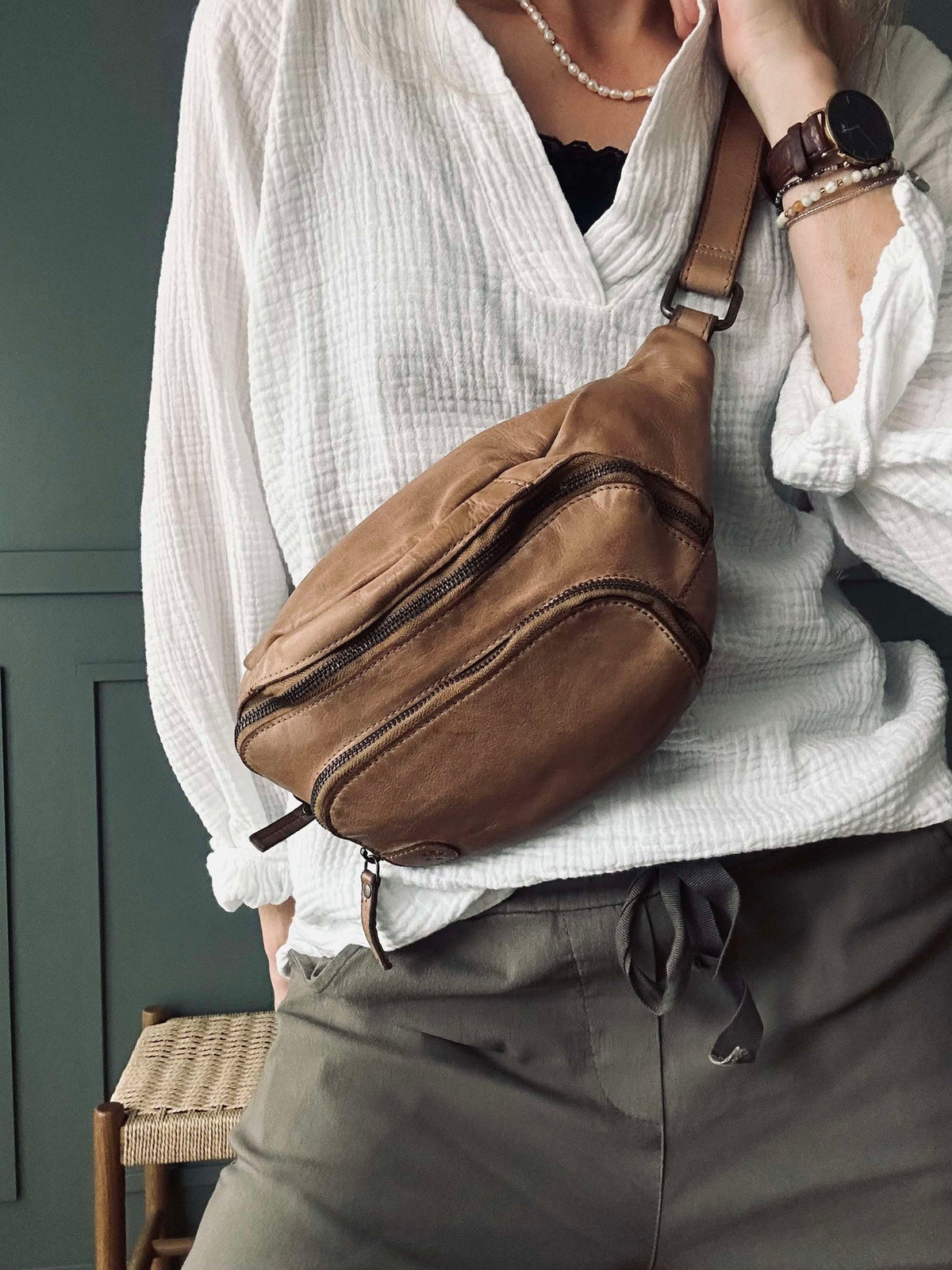 Bumbag Raw Wanda - Taupe