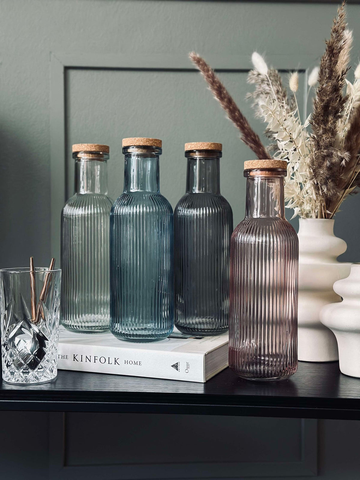 Waterfles met kurk – Stone 1 ltr.