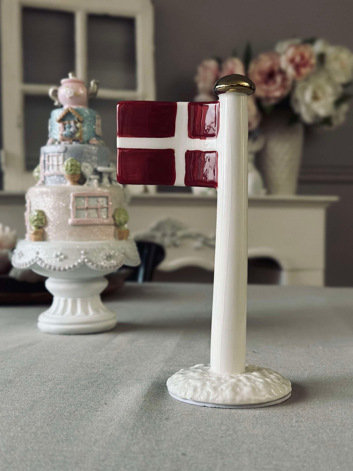 Vlag keramiek – Dannebrog