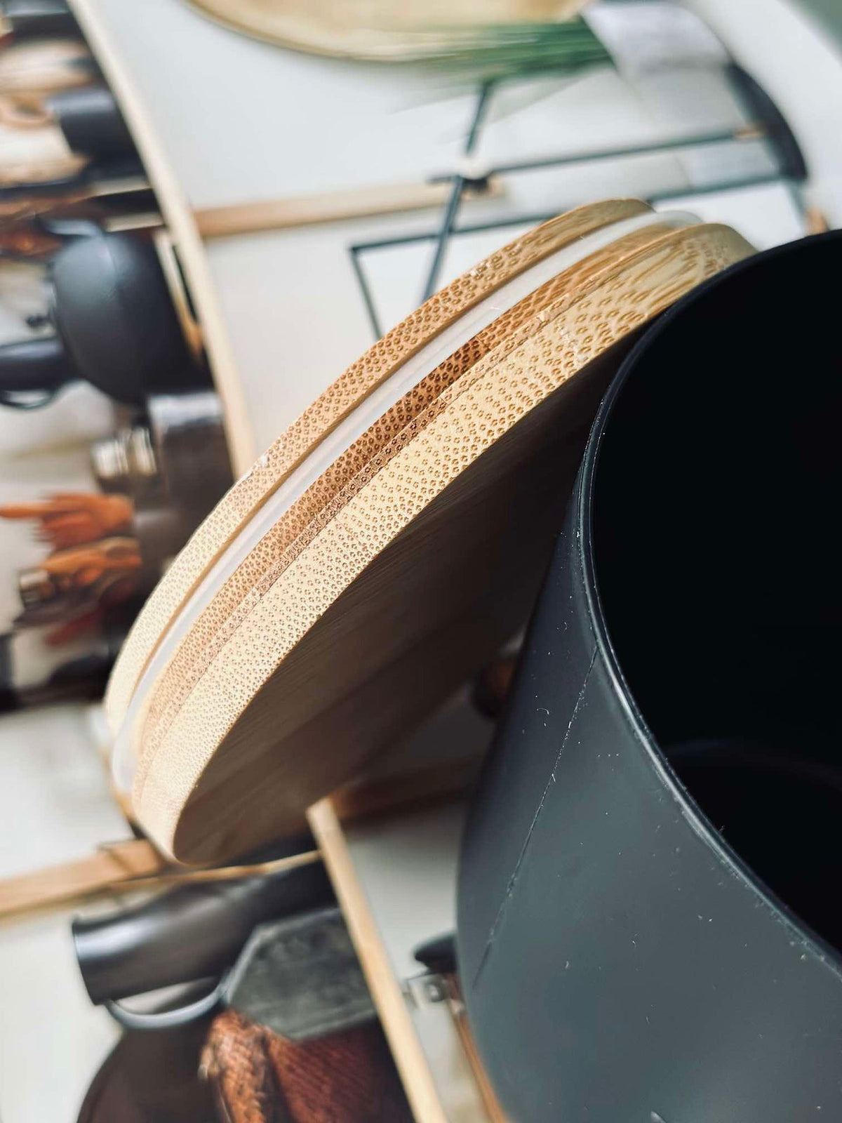 Opbergpot met deksel - COFFEE