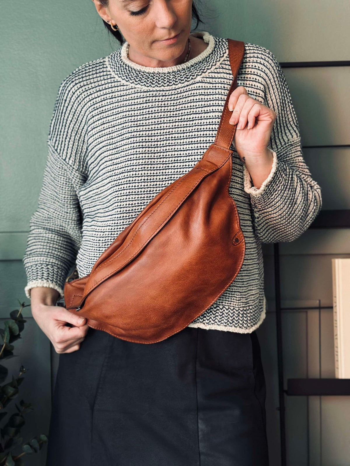 Bumbag Taya Cognac