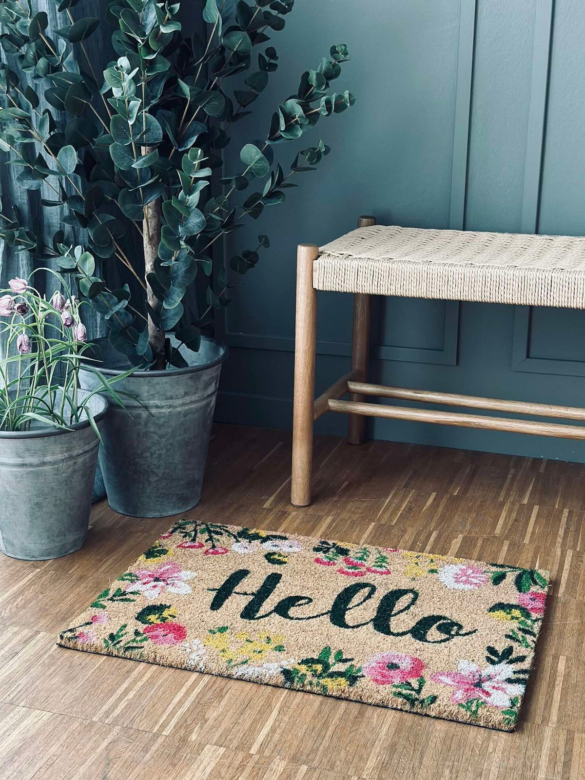 Deurmat Hello Flora