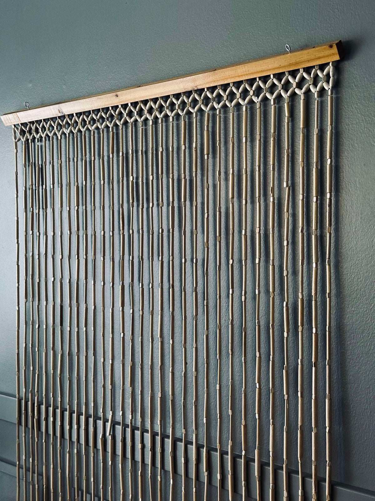 Voorhang van Bamboe Naturel - 90x180cm