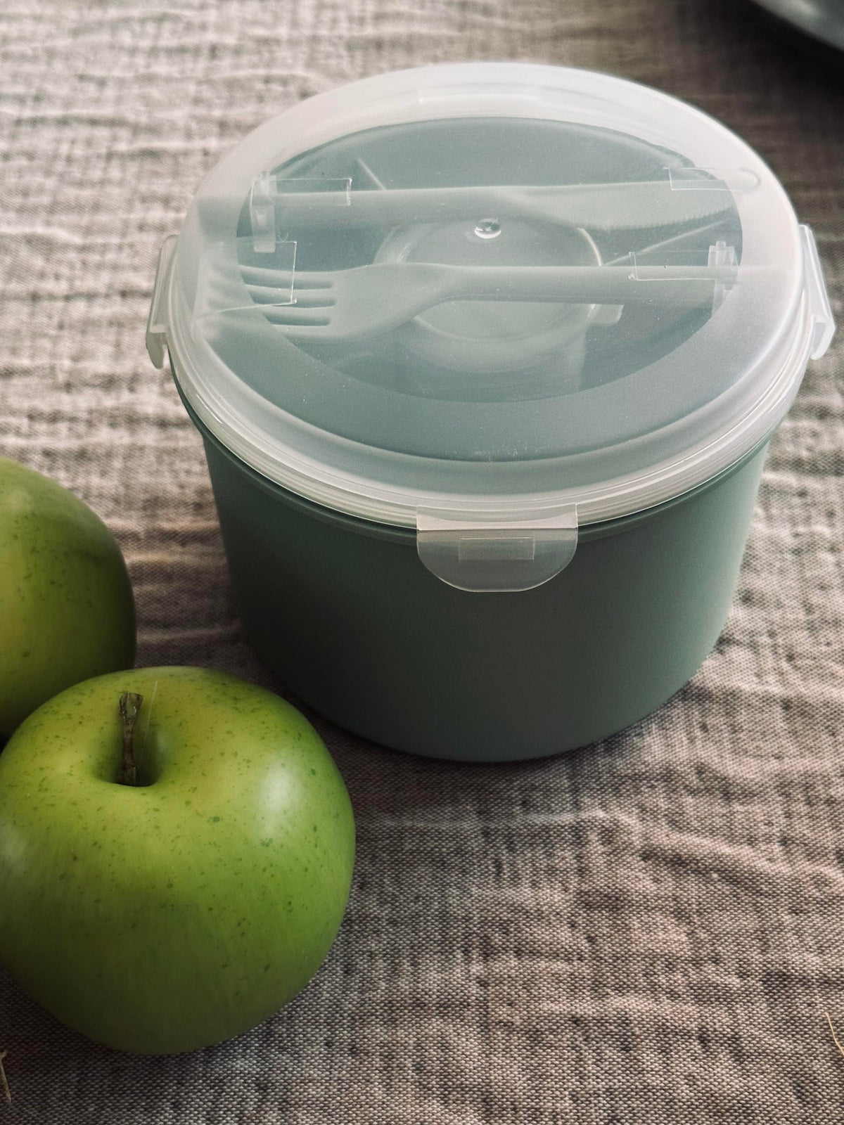 Lunchbox m. dressingbakje - Groen
