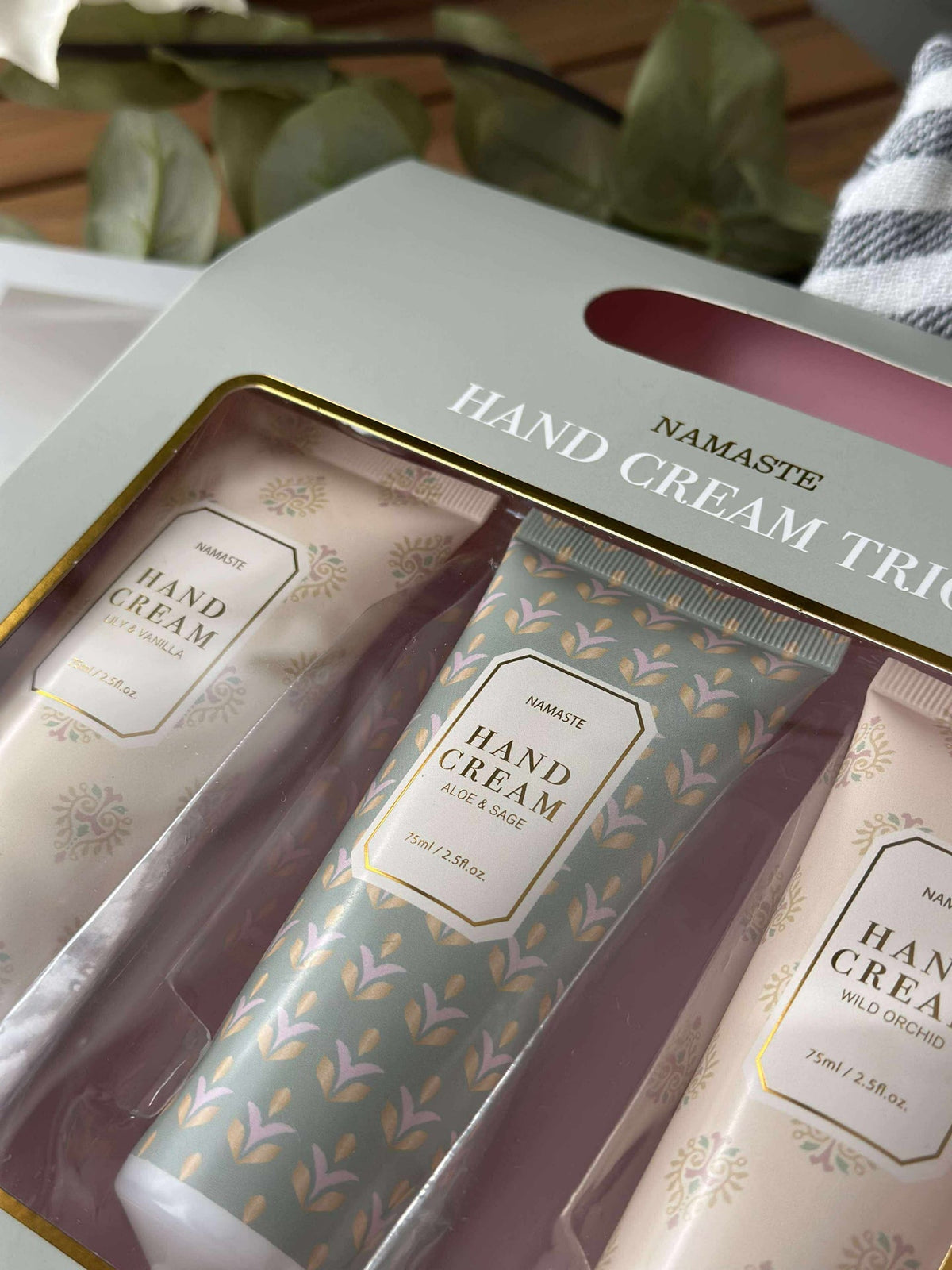 Cadeauset - MIX Rose / Green