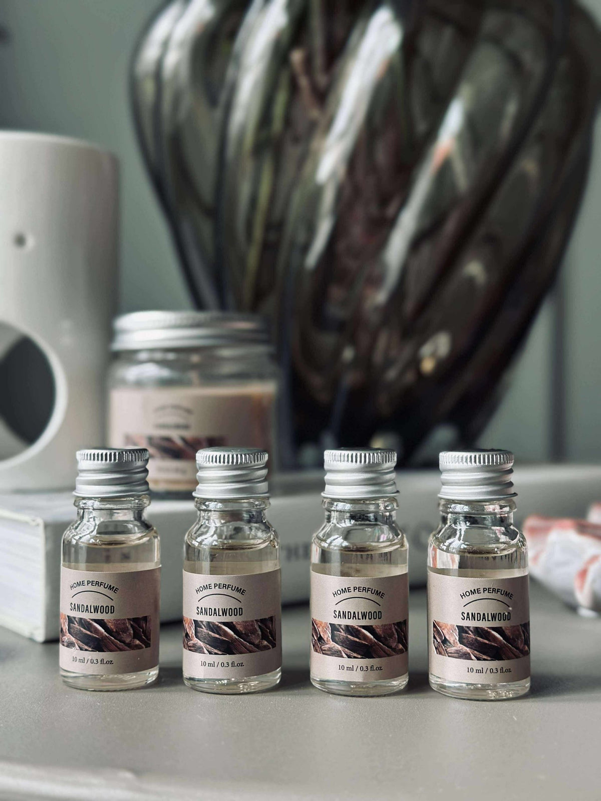 Aroma set - 8 delen Sandalwood