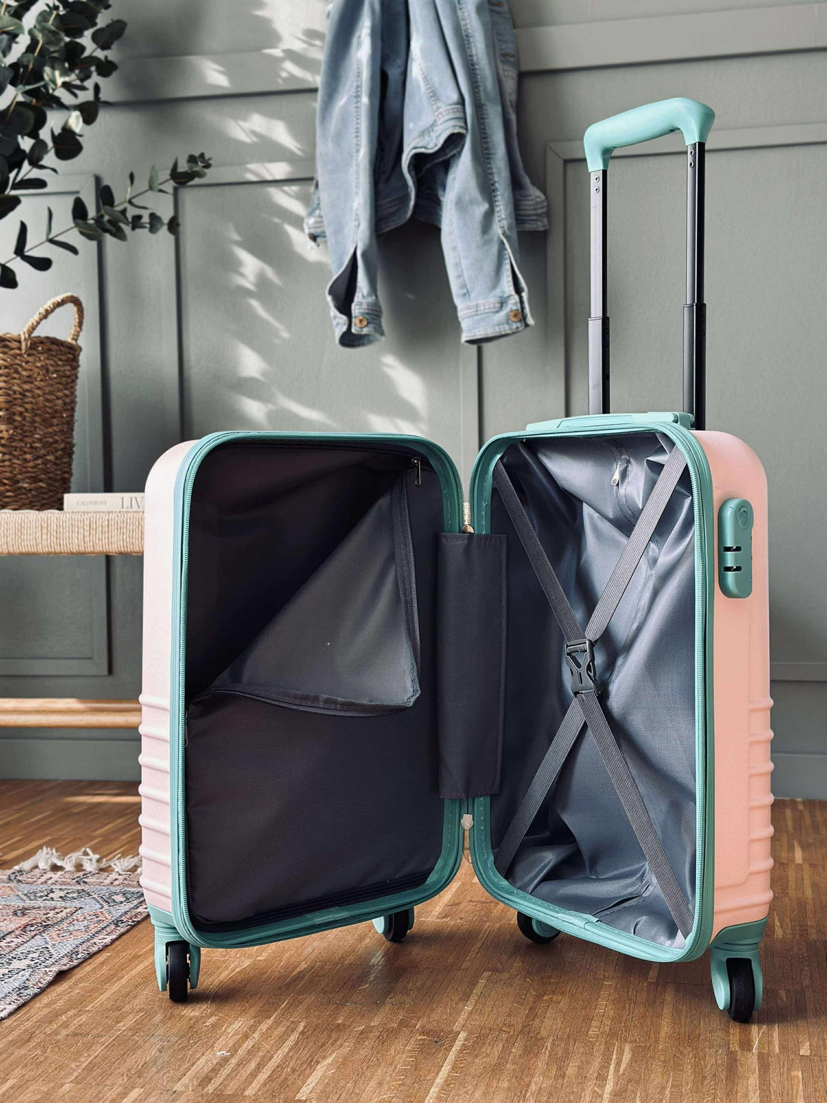 Trolley Koffer - ROSE / MINT