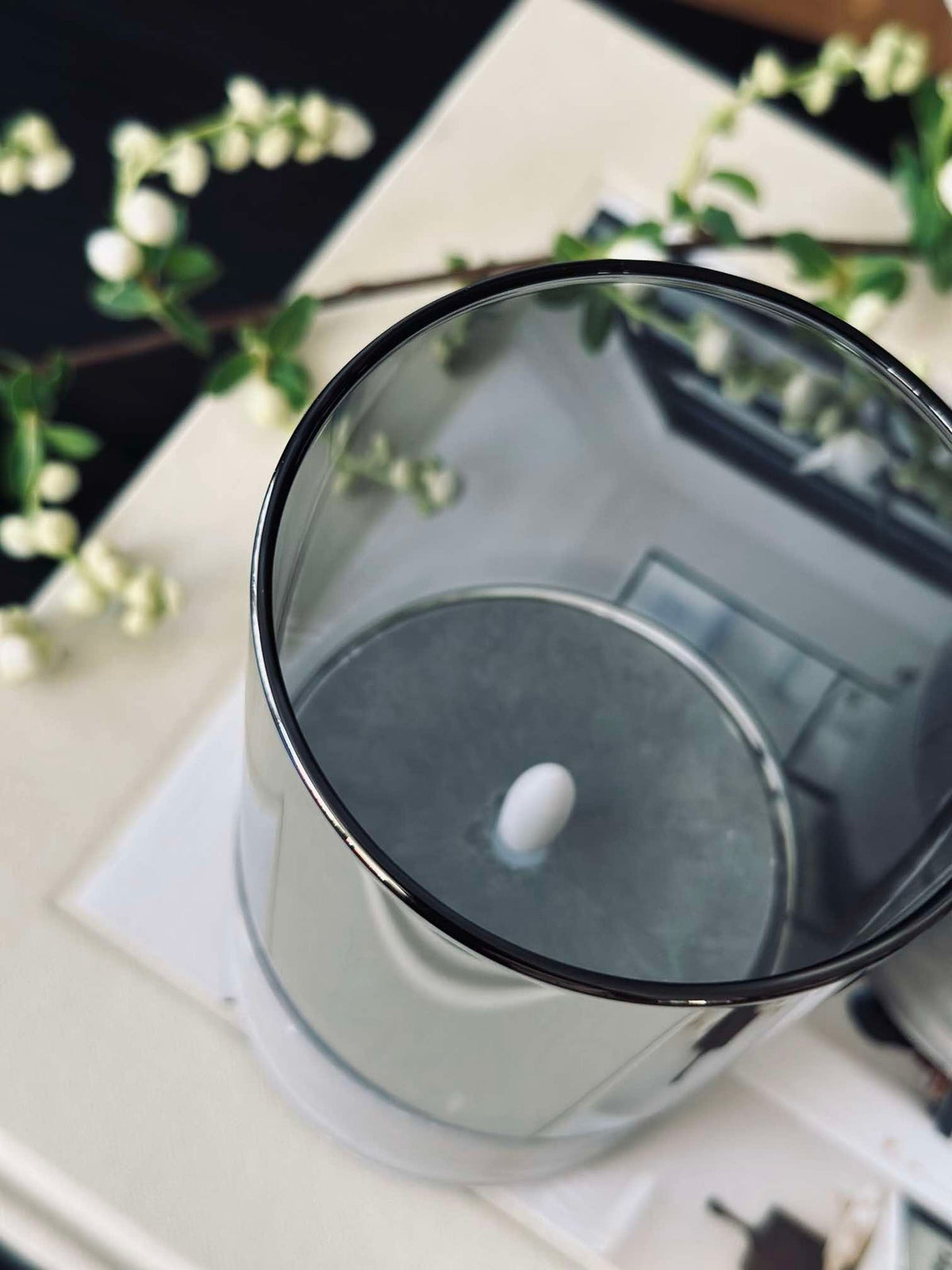 LED GREY Cylinder Set van 3 - Goedgekeurd voor binnen en buiten