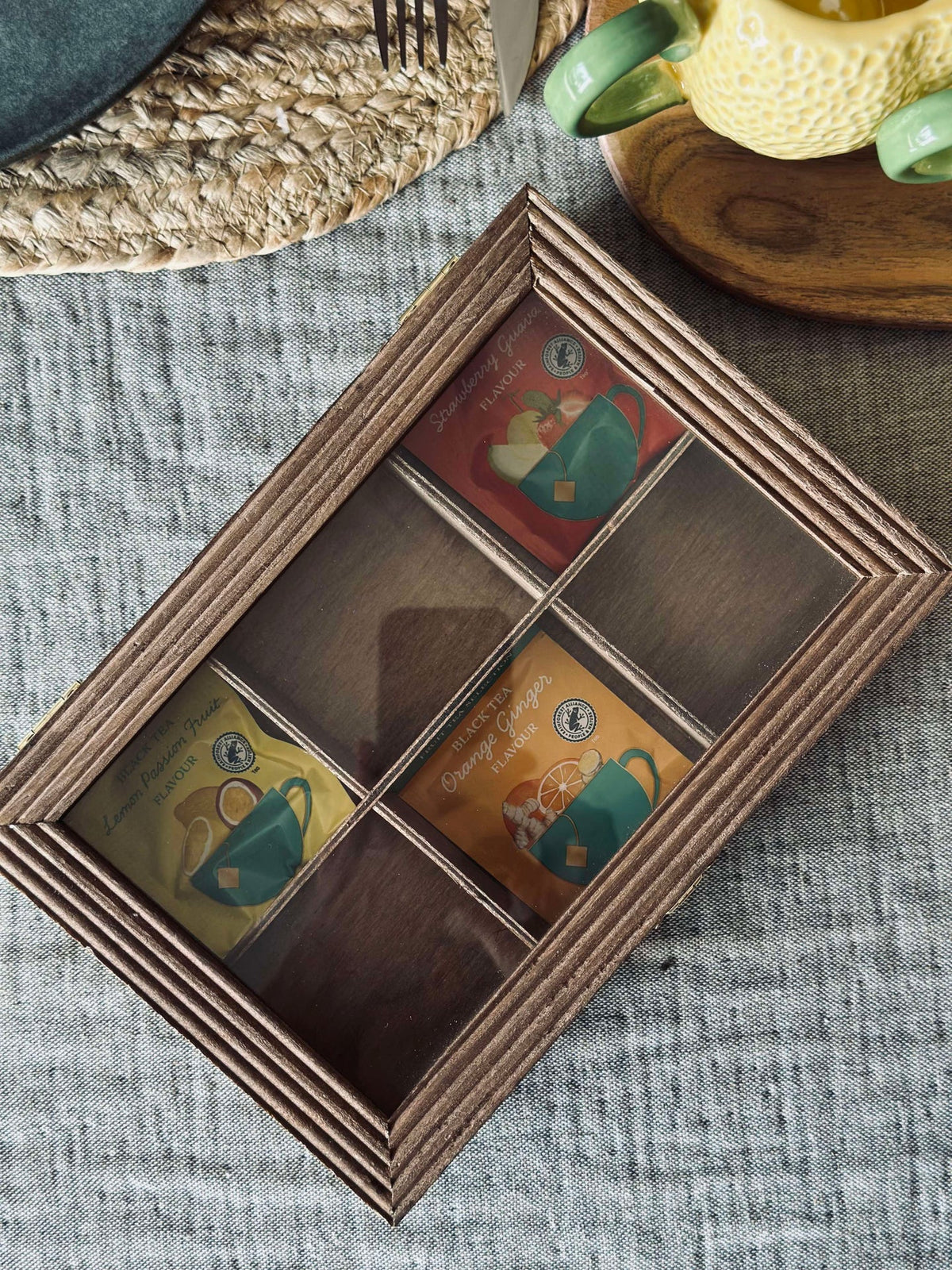 Doos voor theezakjes of kleine spullen