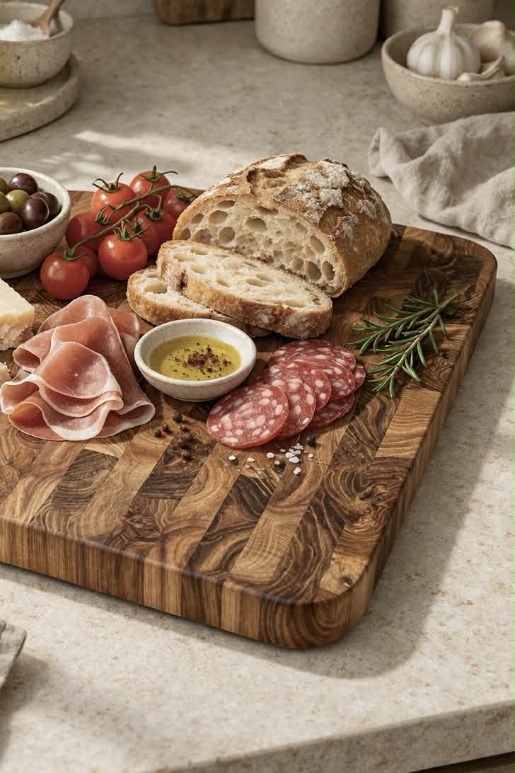 Snijplank teak