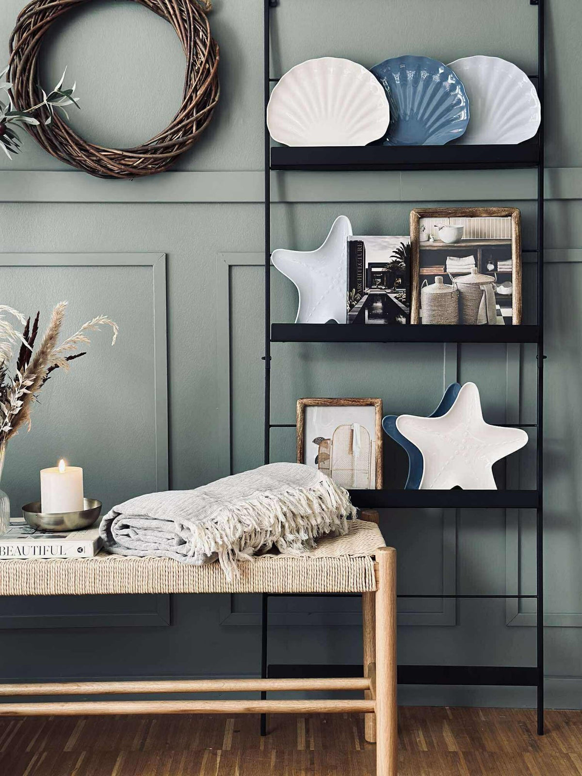 Bord melamine - Crème schelp