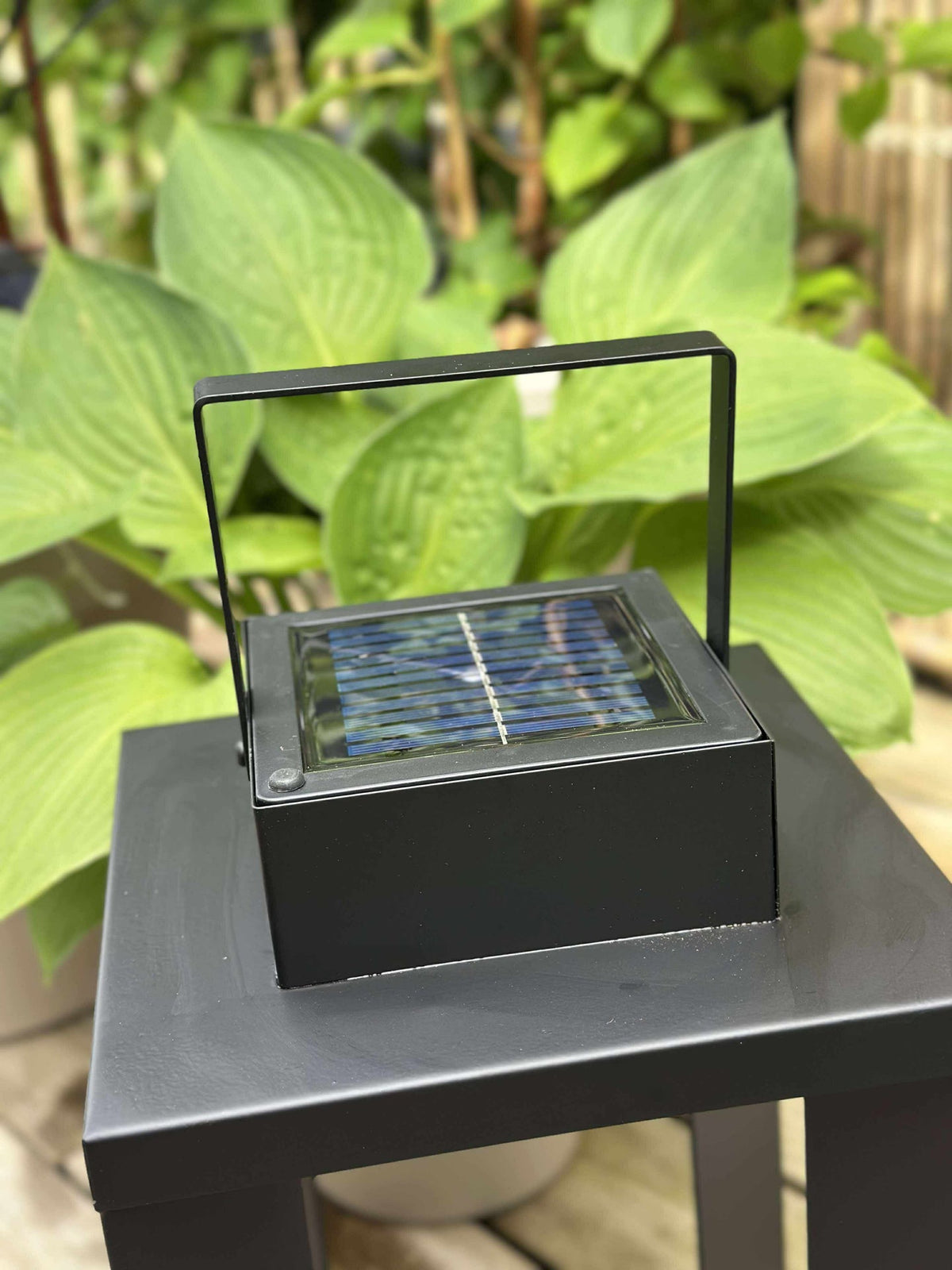 Lantaarn LUX met zonnecellen