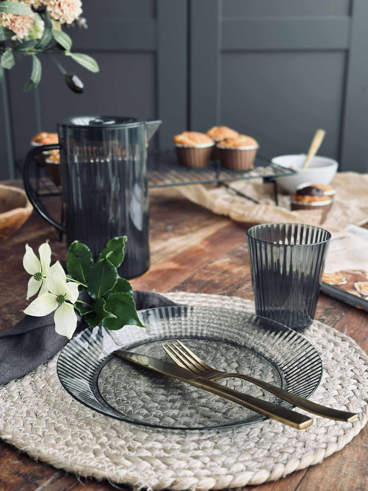 Glas DAILY Grey - 4 st.