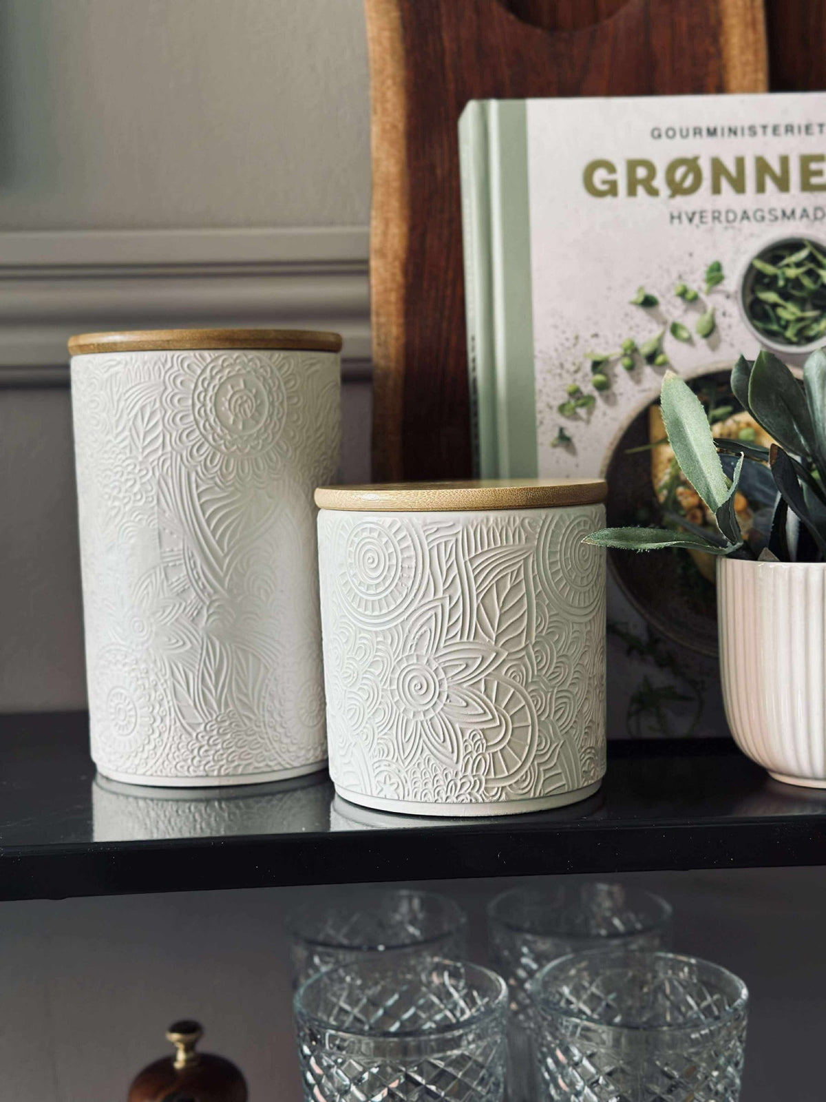 Pot met deksel - Keramiek 450ml