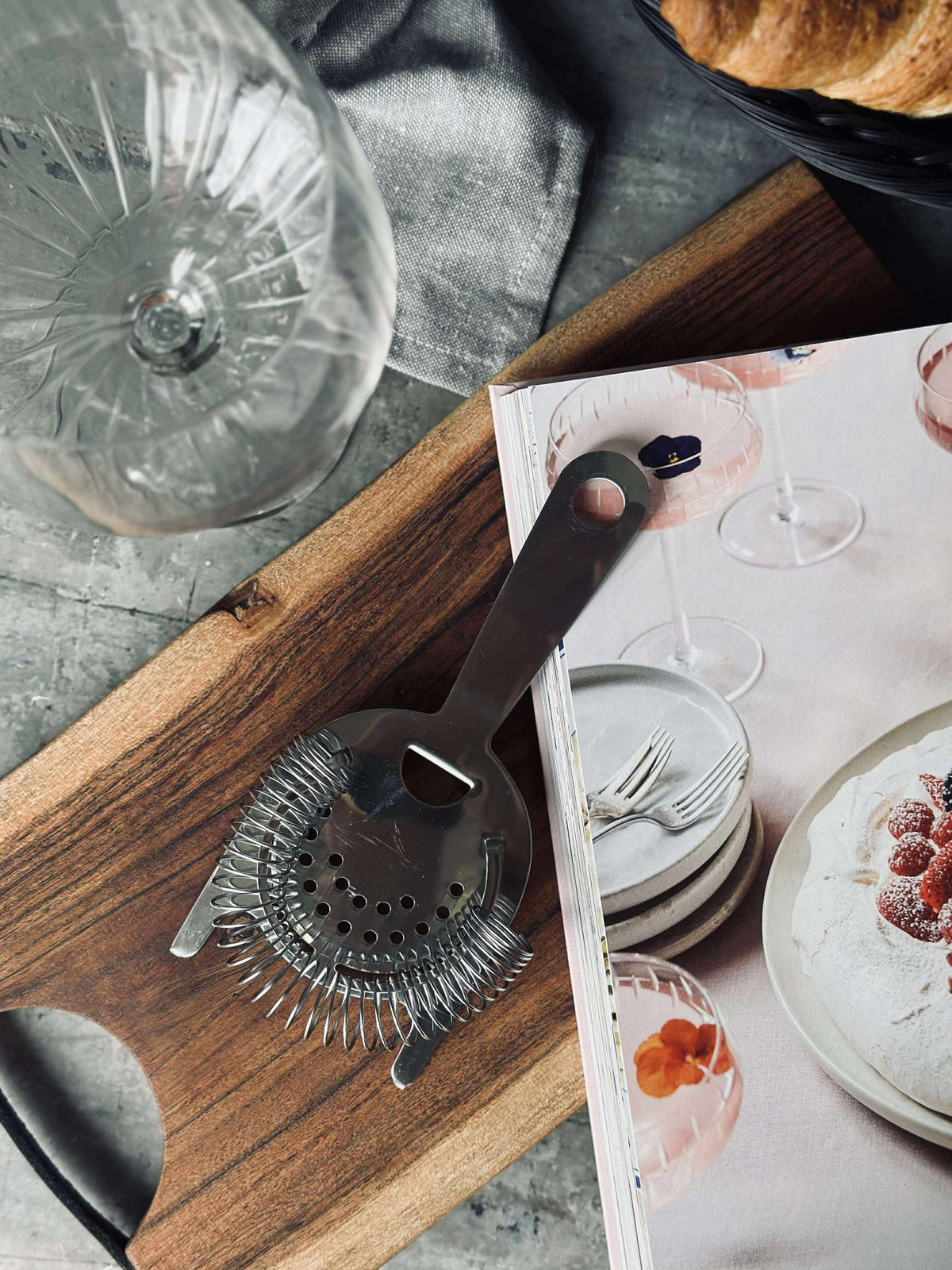 Strainer voor cocktails