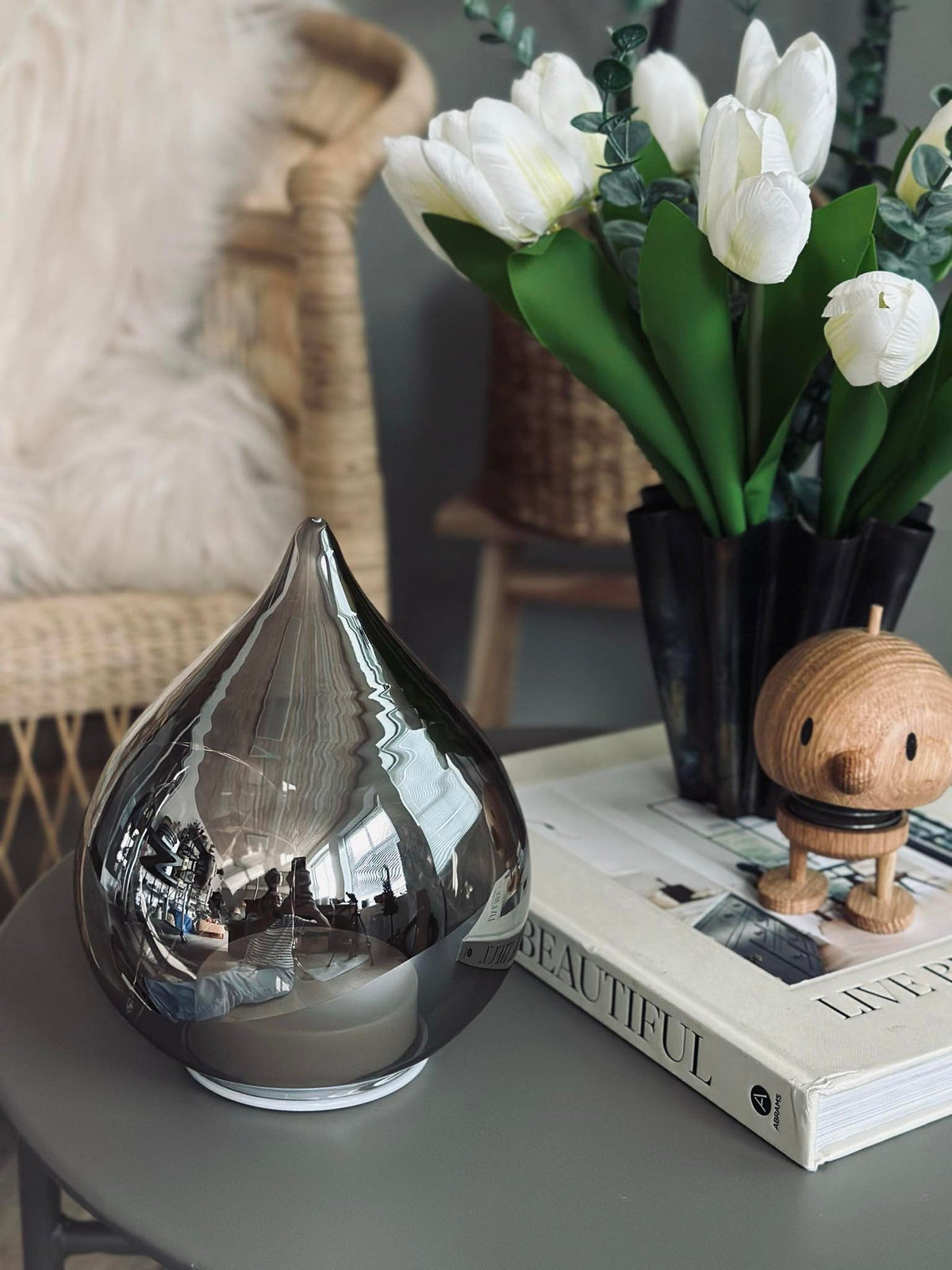 Drop led lamp - 19 cm