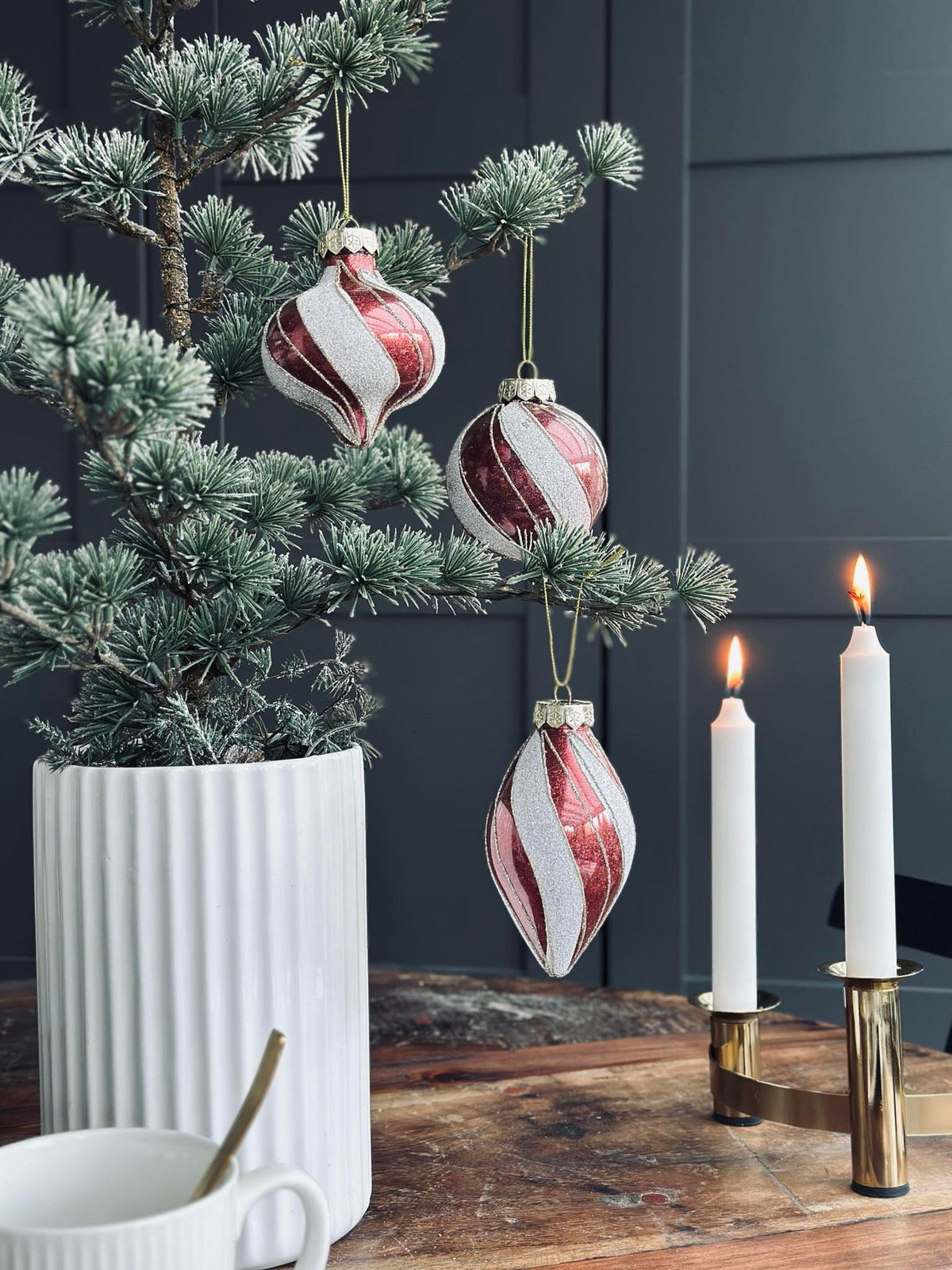 Kerstballen - 3 stuks