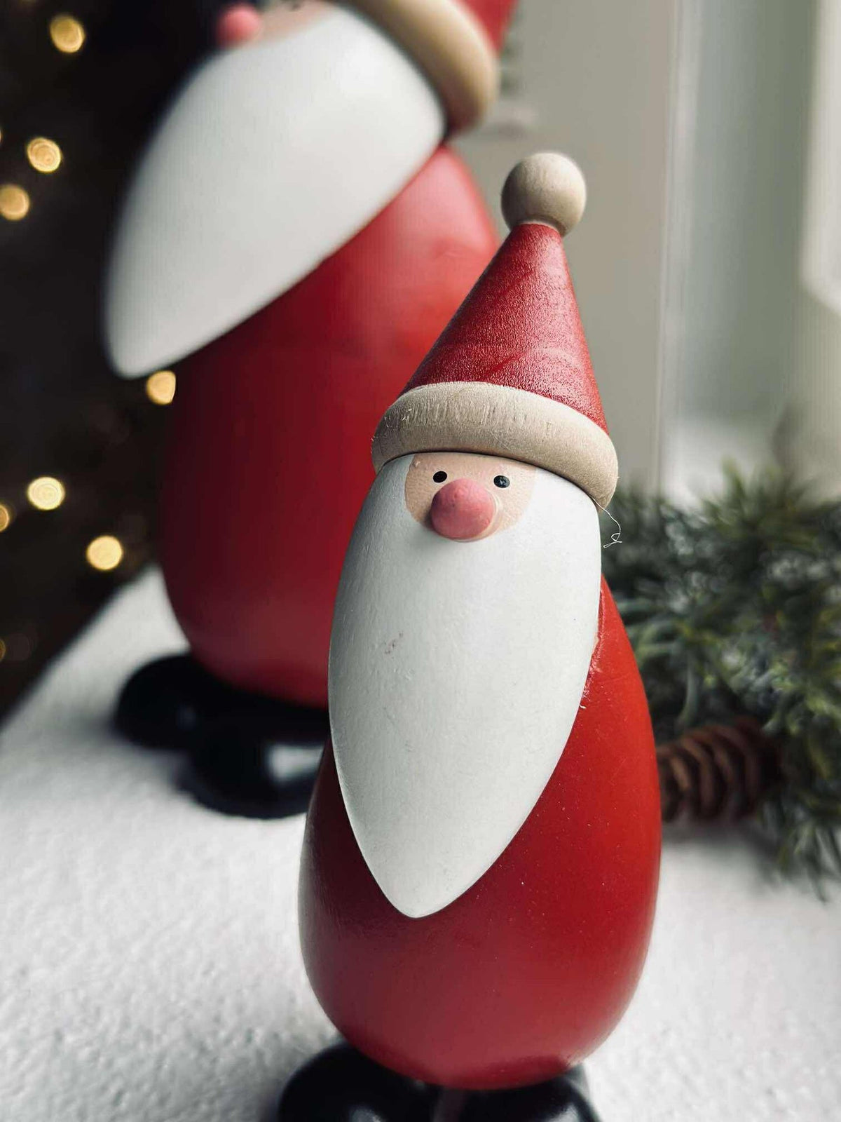 Kerstman - wood
