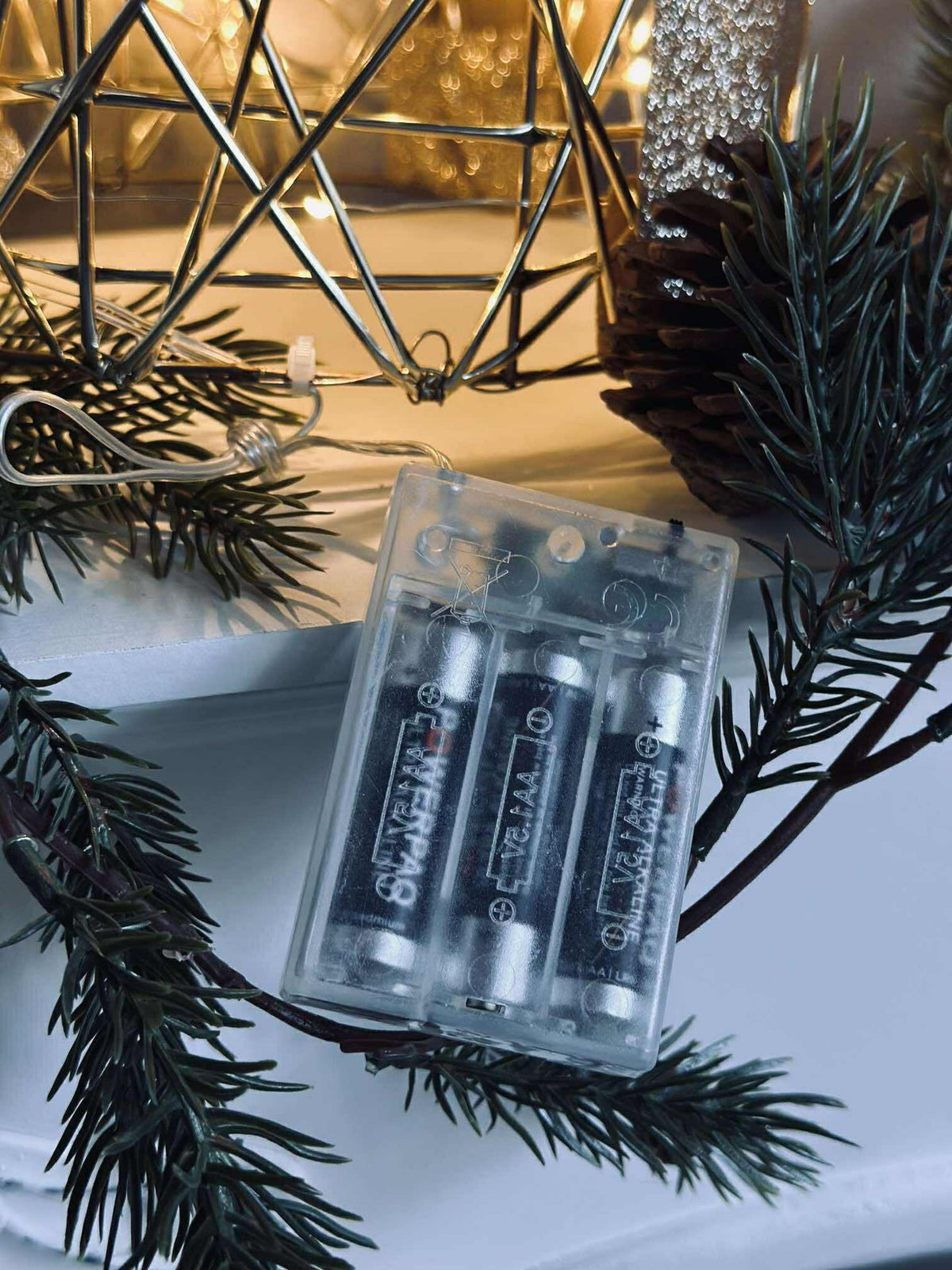 Kerstcadeaus met ledverlichting - 3 st.