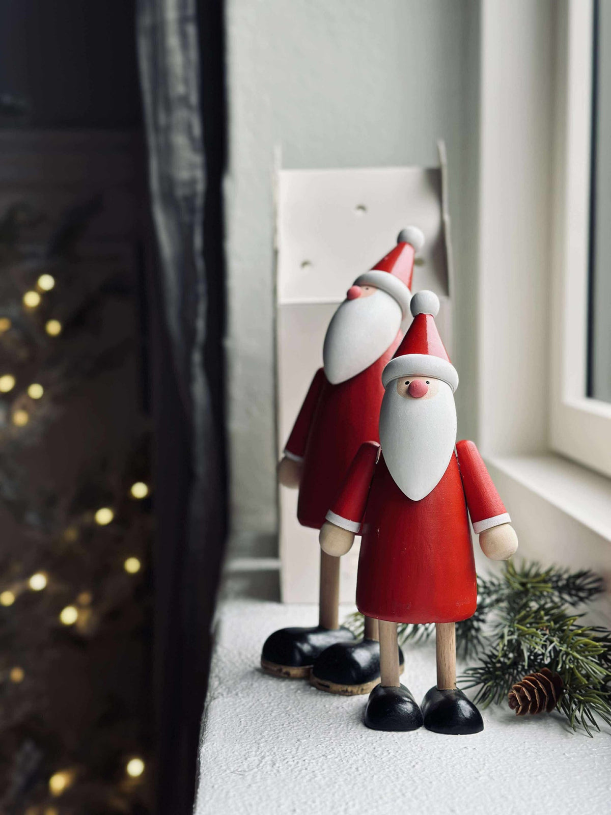 Kerstman - Wood