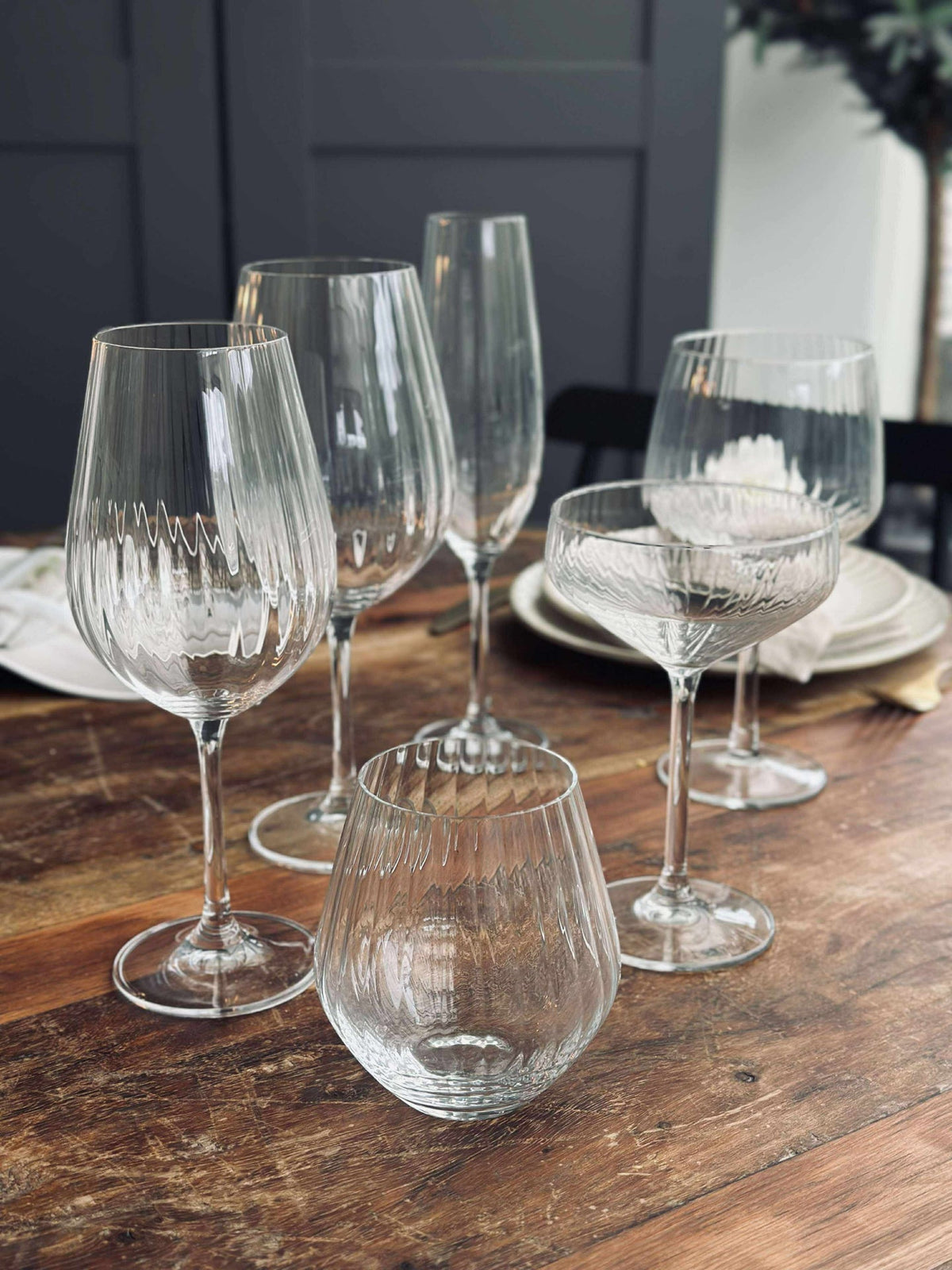 Waterglas CRYSTAL - Set van 4 stuks