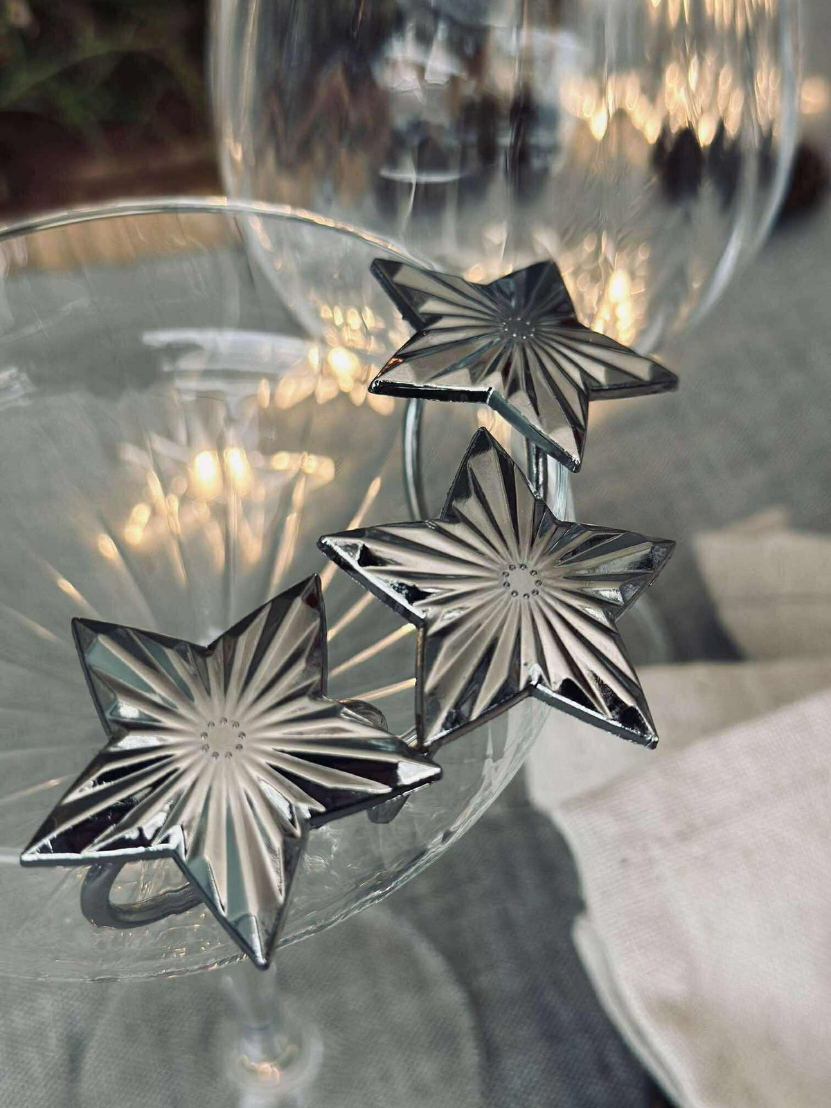 Servetringen Silver - MIX 4 stuks