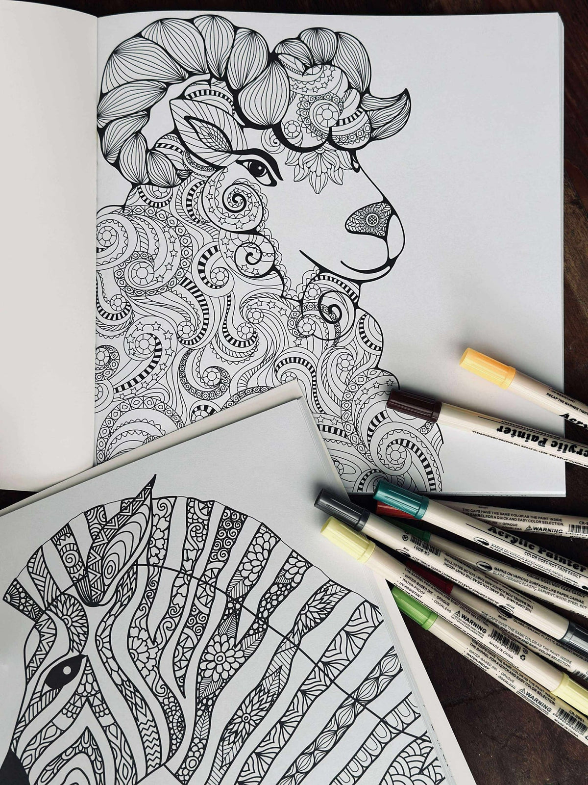 Kleurboek voor volwassenen - Animal MIX