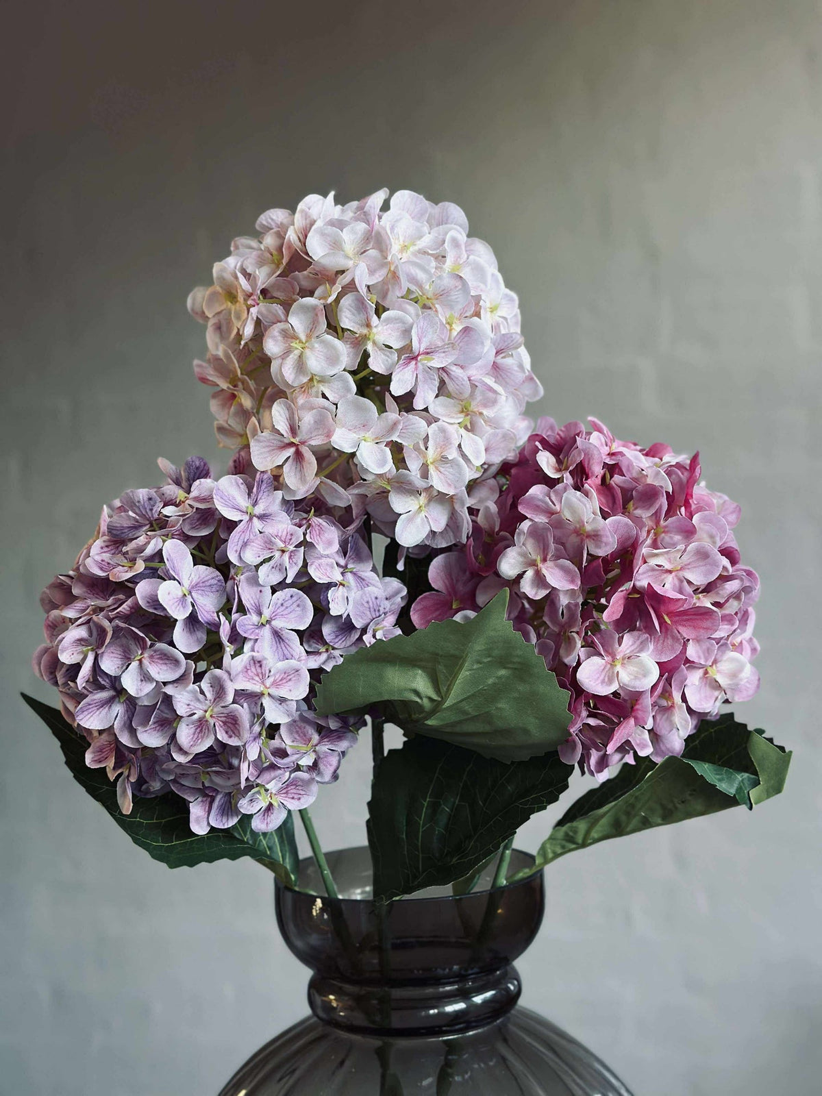 Boeket - Hortensia Roze / Paars