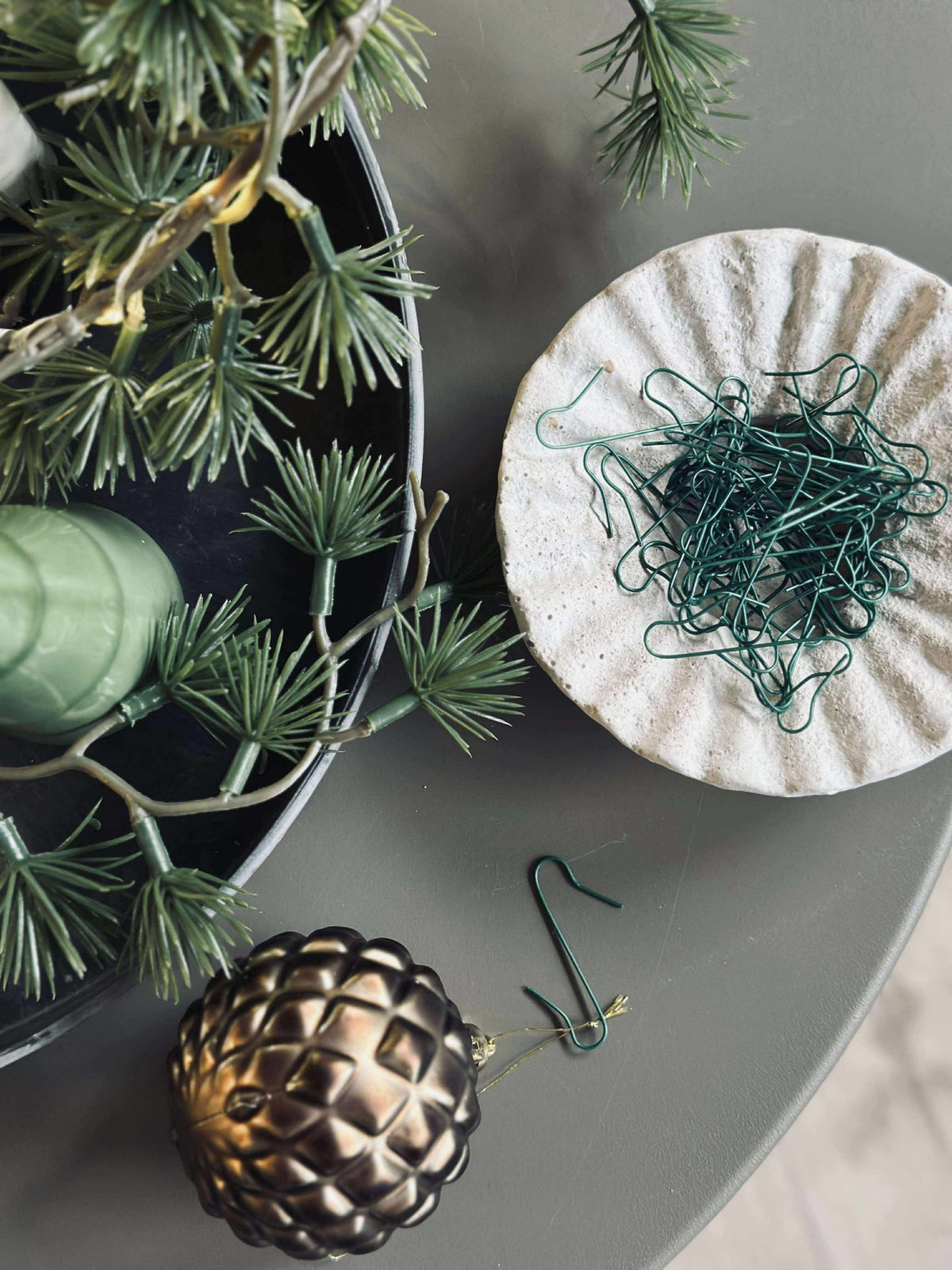 Haak voor het ophangen van kerstdecoratie - 50 stuks