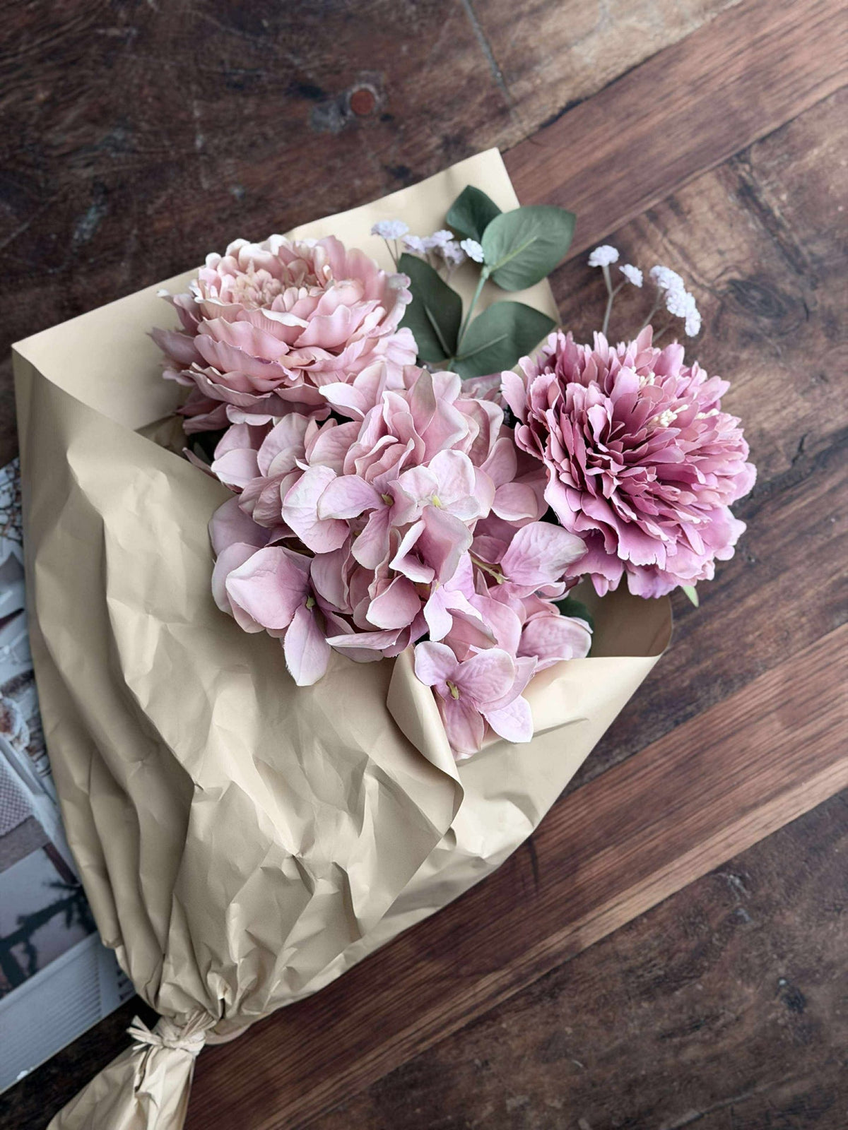 Boeket - Hortensia roze