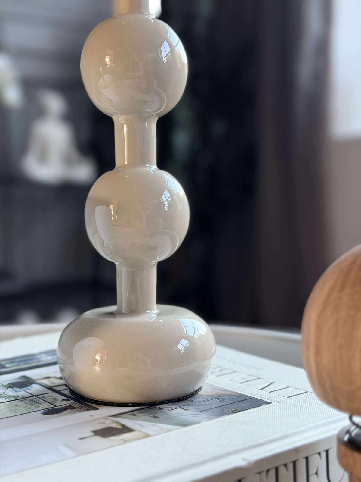 Kandelaar Beige