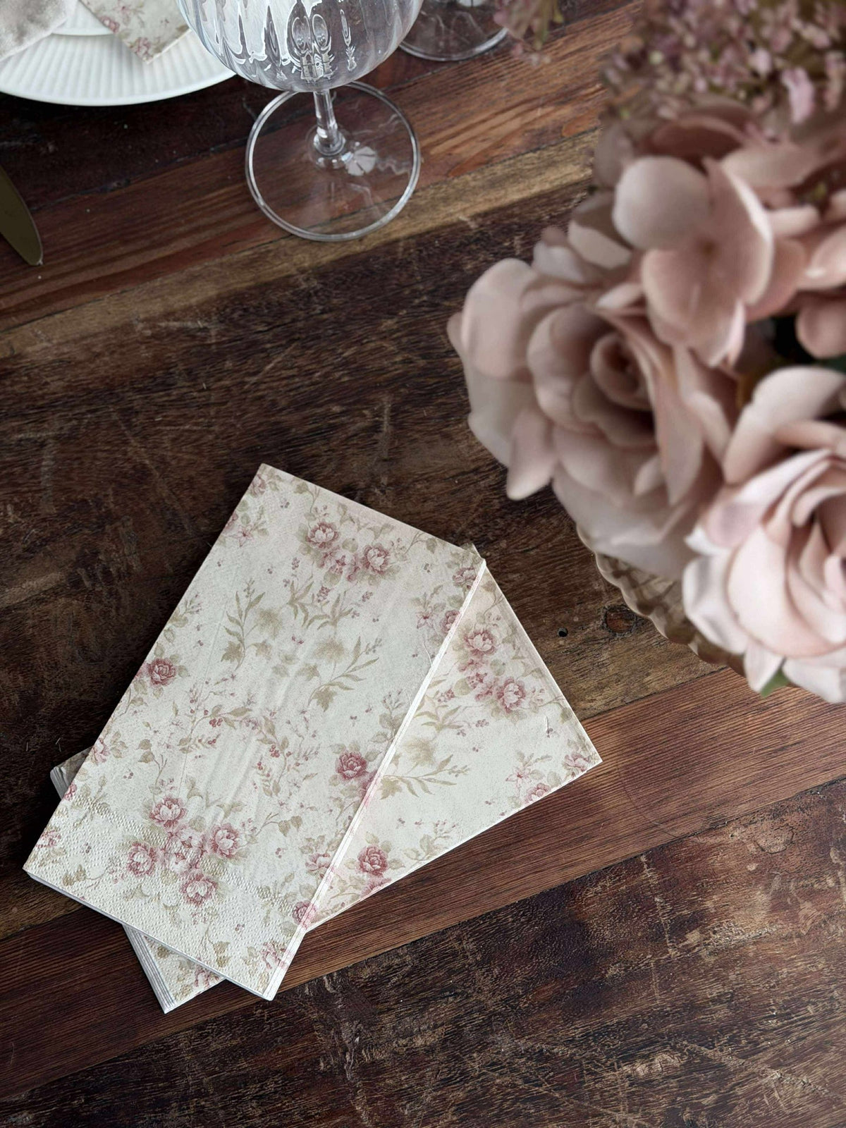 Servietter Mini rosen - 20stk.