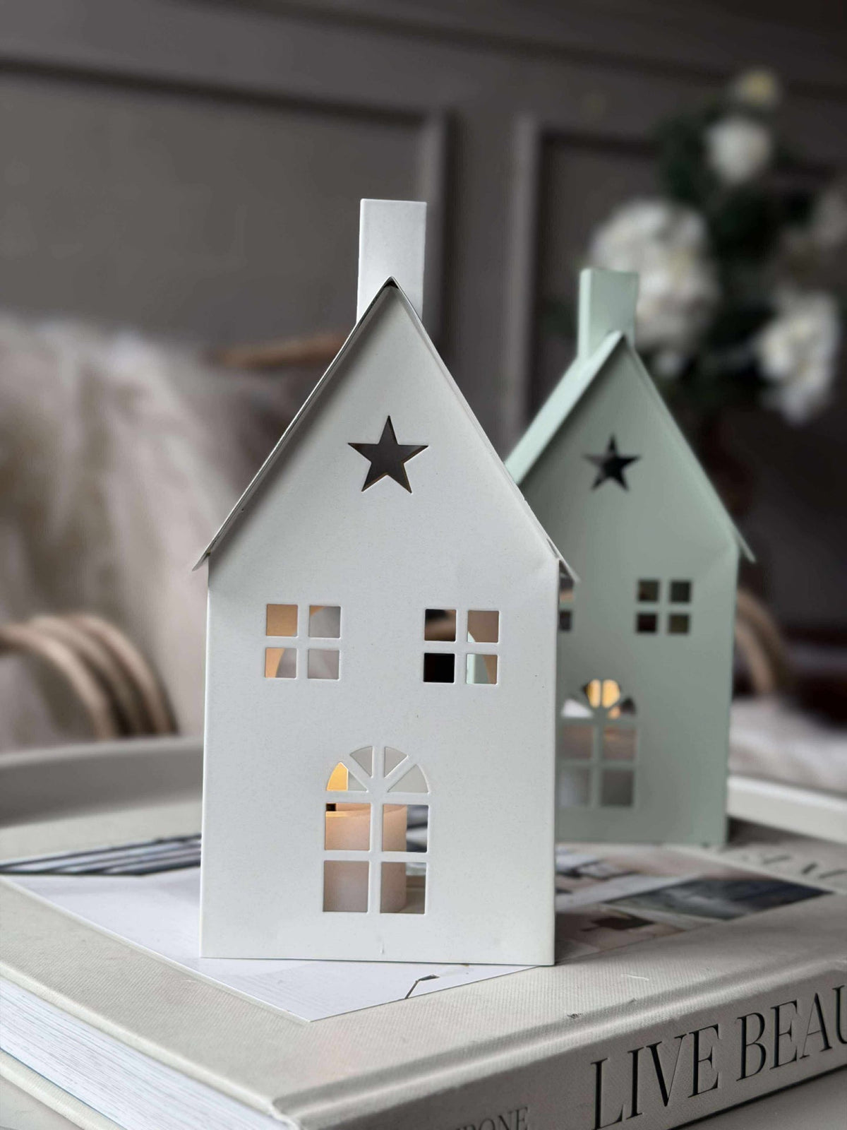 Licht huis - Wit of groen