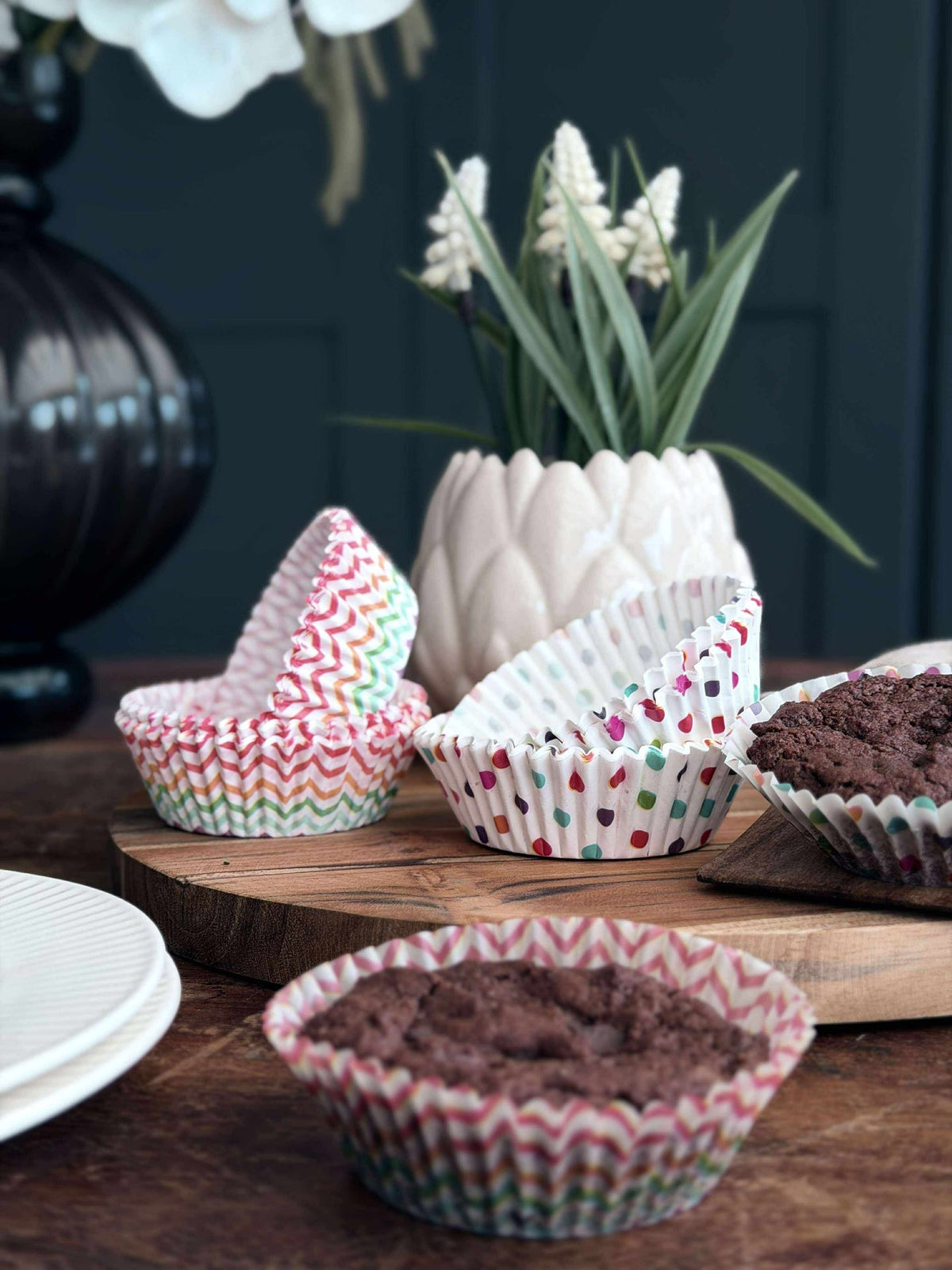 Muffinvormpjes 60 stuks - Colormix